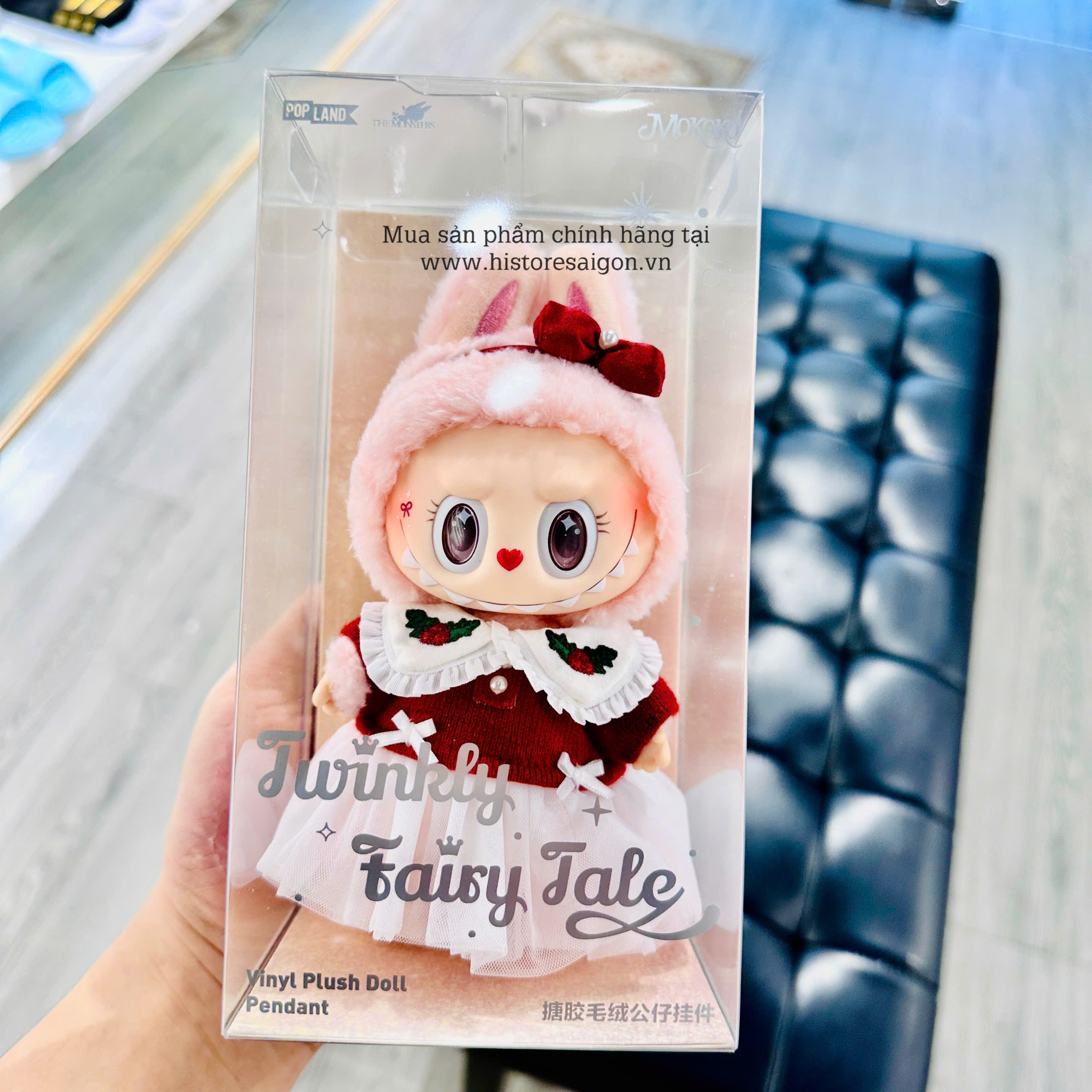 1263 - Labubu Mokoko Fairy Tail - Mokoko V5 - Mokoko Noel - Size 18cm [HÀNG CHÍNH HÃNG] POP MART