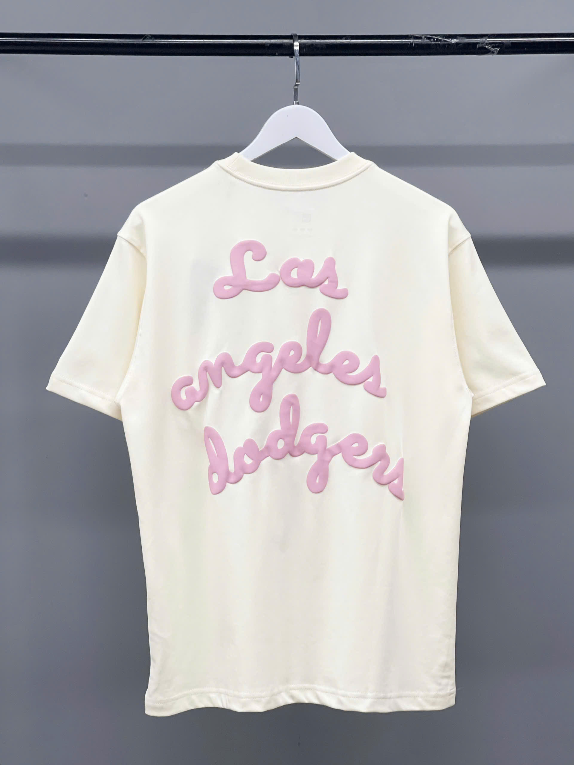1274 - Áo New Era LA Art Writer Los Angles Dodgers Trắng Kem Ivory [HÀNG CHÍNH HÃNG]