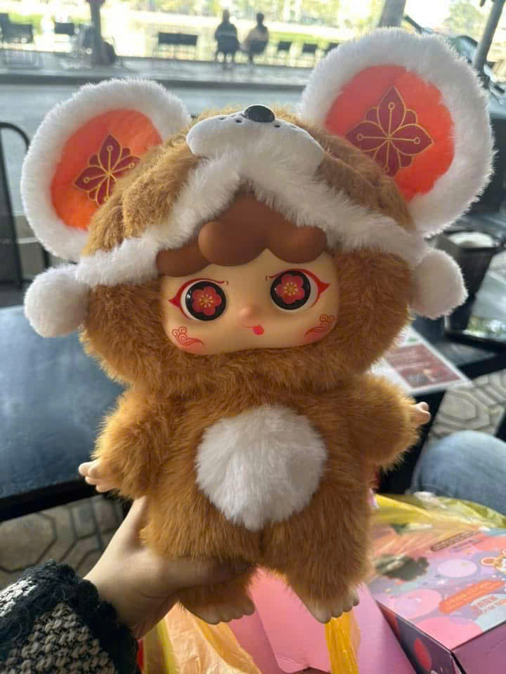 1309 - Baby Three Migo 400% Blindbox Ngẫu Nhiên - The Baby Three Migo Hug 400 Plush Blindbox Cao 30cm [CHÍNH HÃNG]