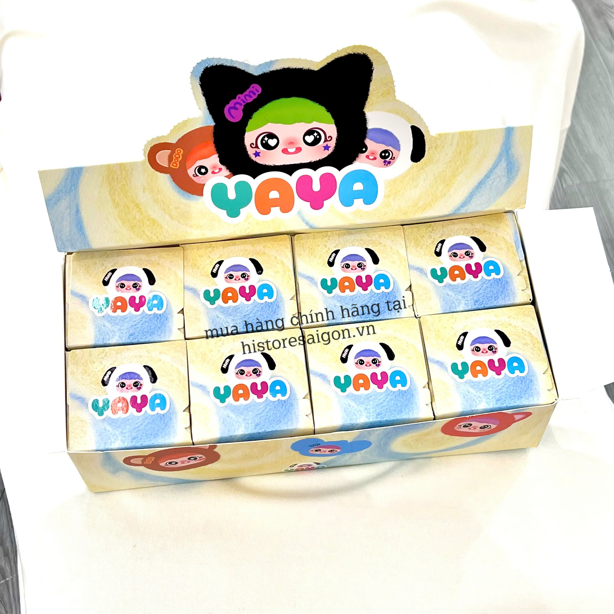 1310 - Baby Three YAYA V1 Set 8 Bé YAYA Thú - Baby Three Happy Ghost YAYA Litlle Mischievous Bag Plush Pendant [CHÍNH HÃNG]