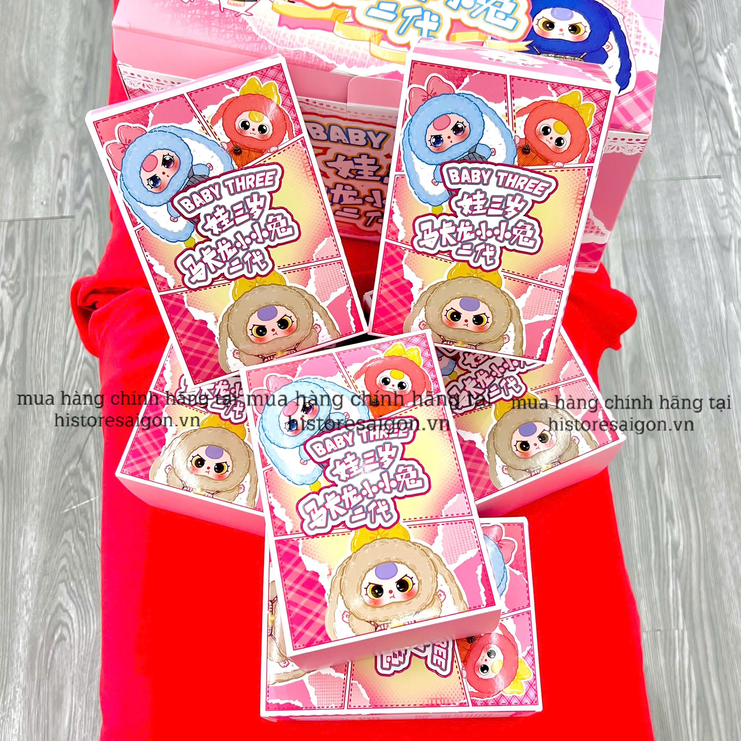 1320 - Baby Three Macaron V2 Blindbox - MCR V2 Blindbox - The Baby Three The Baby Three Macaron Cute Bunny V2 Plush Blindbox [CHÍNH HÃNG]