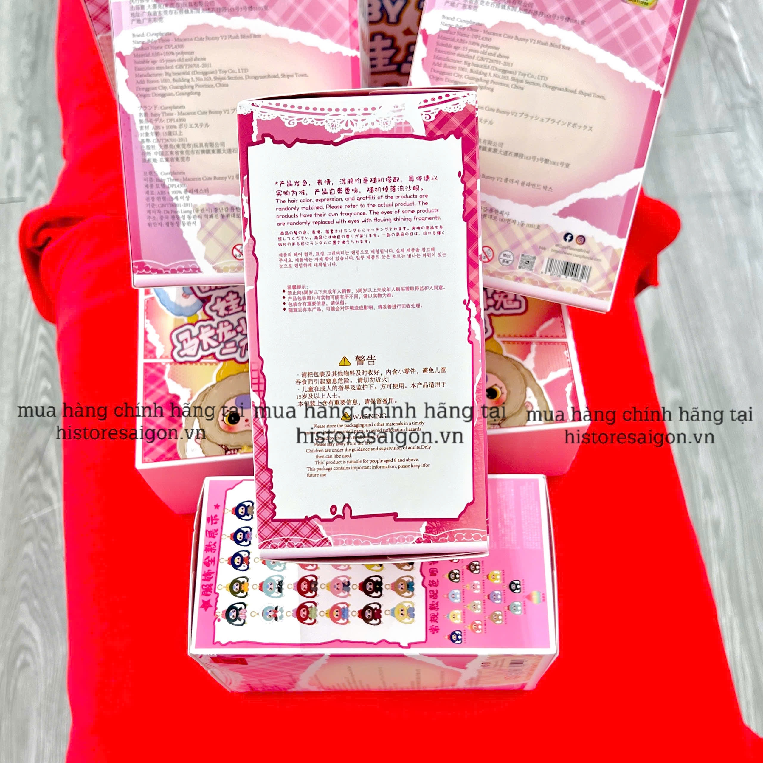 1320 - Baby Three Macaron V2 Blindbox - MCR V2 Blindbox - The Baby Three The Baby Three Macaron Cute Bunny V2 Plush Blindbox [CHÍNH HÃNG]