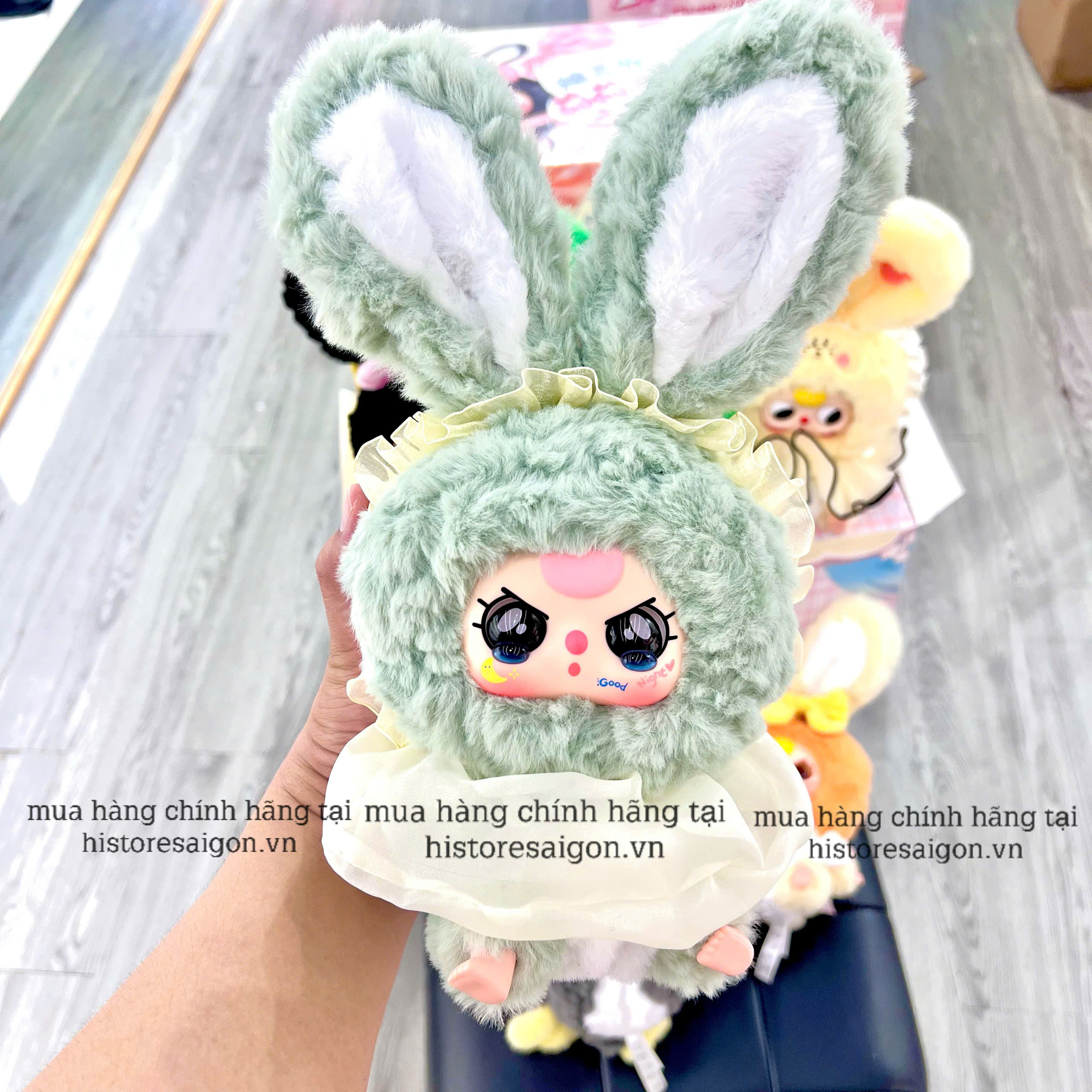 1329 - Baby Three Thỏ Thị Trấn V2 Blindbox - BB3 Thỏ Thị Trấn V2 Blindbox Ngẫu Nhiên - Baby Three Lily Rabbit Town Plush - 1 Box Lẻ Ngẫu Nhiên  [CHÍNH HÃNG]