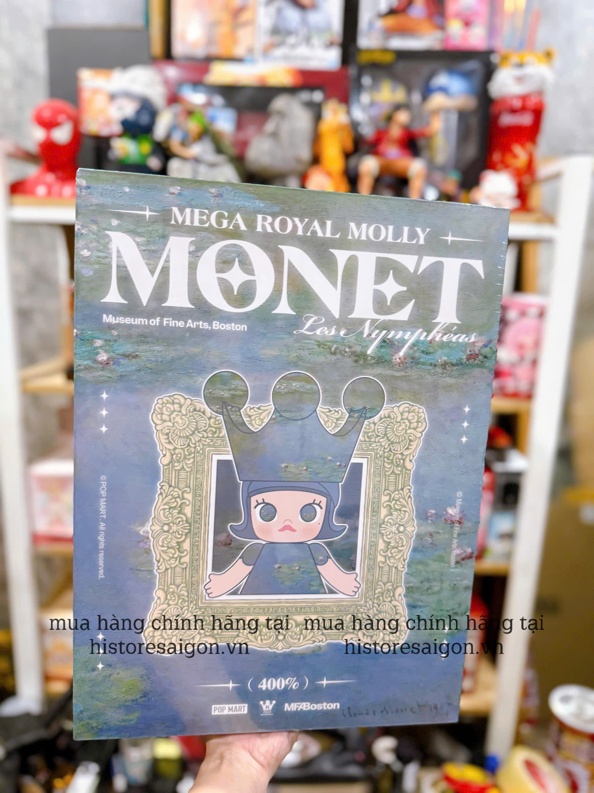 Molly Monet 400 Búp Bê Nghệ Thuật POP MART Độc Đáo, Tinh Tế Molly Monet 400 Búp Bê Nghệ Thuật POP MART Độc Đáo, Tinh Tế