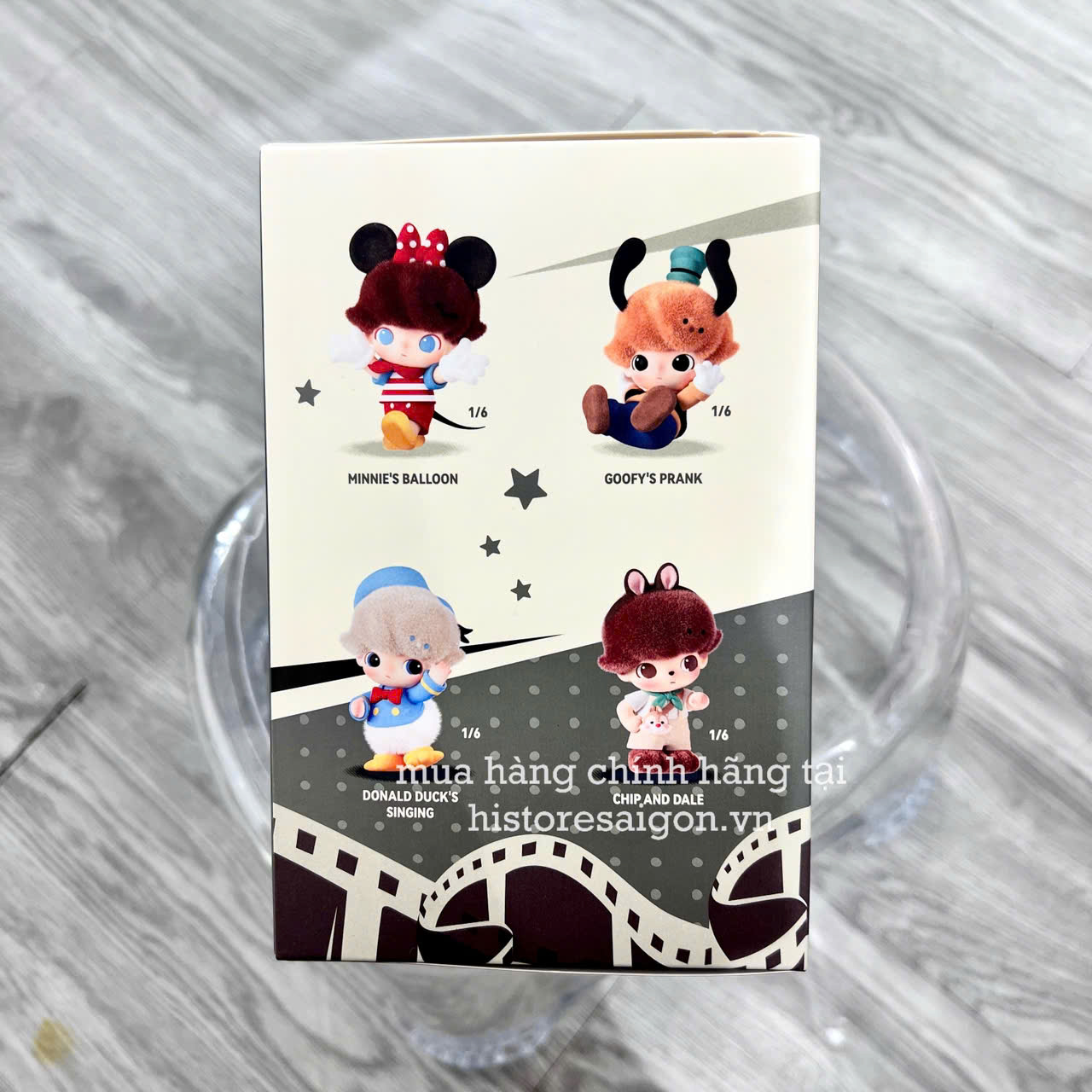 1338 - Dimoo World Blindbox - Dimoo Bông Blindbox - POPMART Dimoo World x Disney Series-Vinyl Plush Keychain Blindbox - Code 01302810652