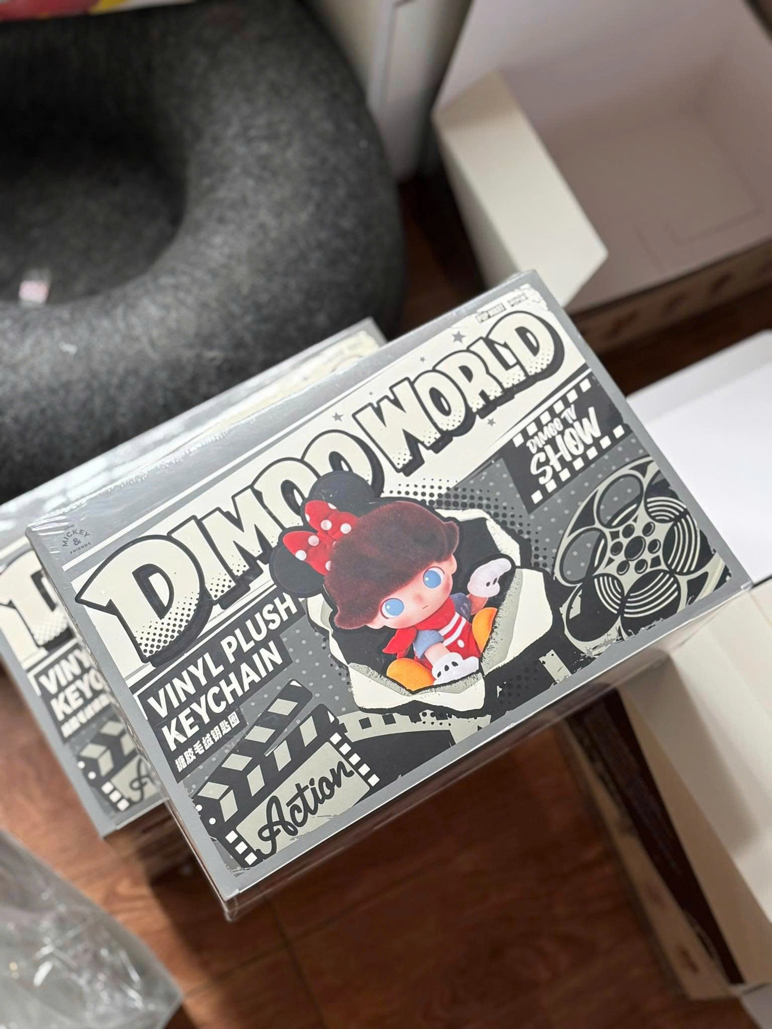 1384 - Dimoo Bông Set 6 Bé - Dimoo World Set 6 Bé - POPMART Dimoo World x Disney Series-Vinyl Plush Keychain Blindbox - Code 01302810652 [HÀNG CHÍNH HÃNG]