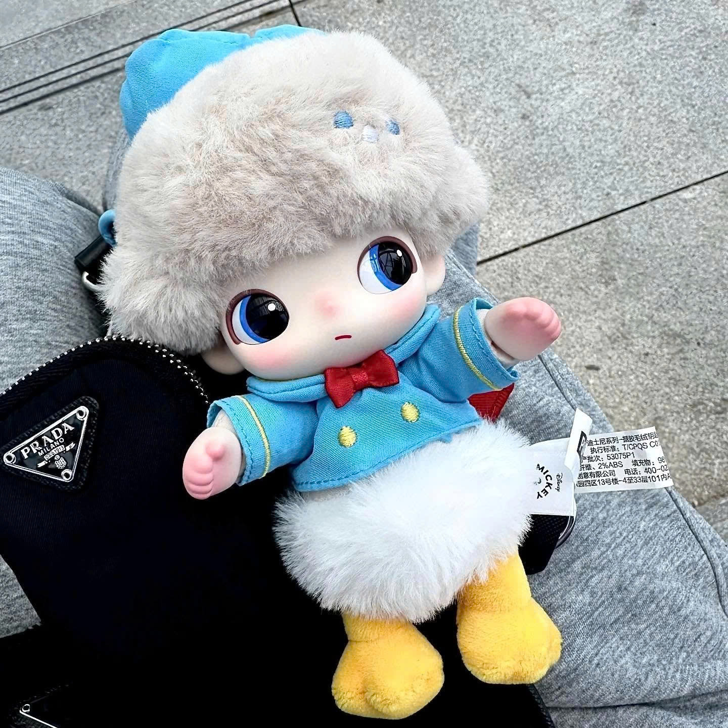 1354 - Dimoo Donal Duck - Dimoo Bông Donal Duck's Singing - POPMART Dimoo World x Disney Series-Vinyl Plush Keychain Blindbox - Code 01302810652 [HÀNG CHÍNH HÃNG]