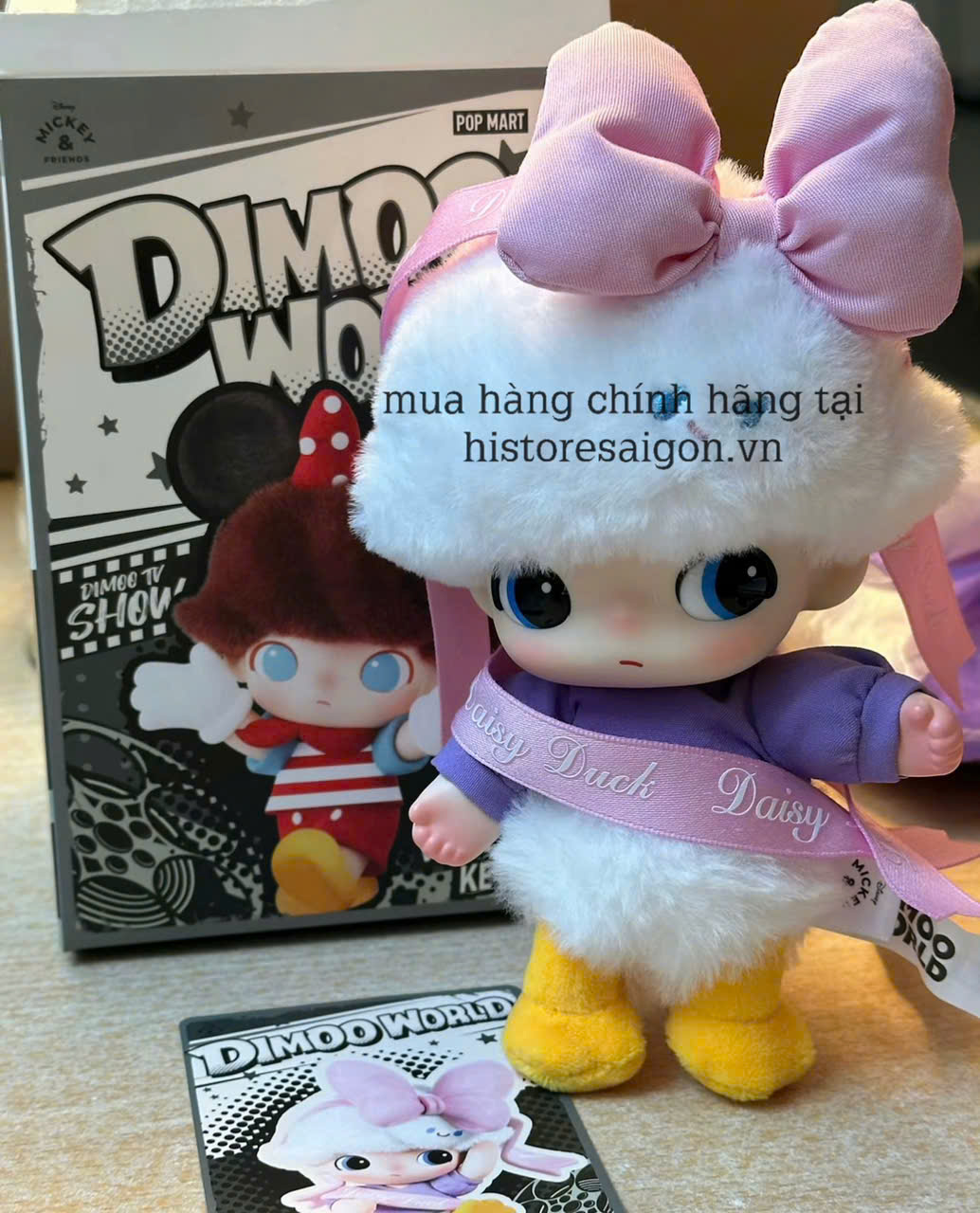 Dimoo Daisy Dimoo Daisy xinh xắn đáng yêu quà tặng