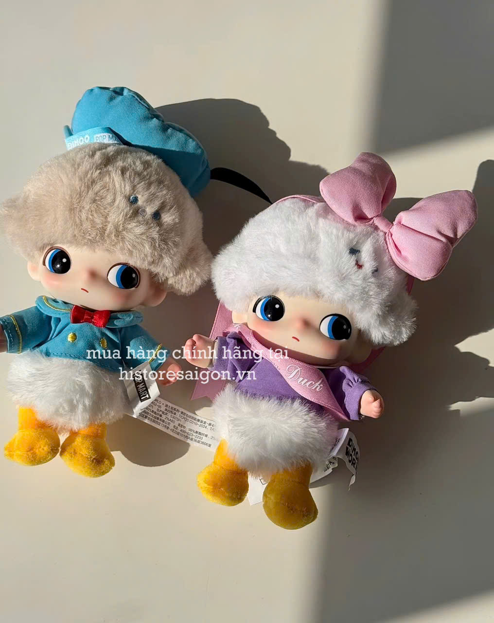 1354 - Dimoo Donal Duck - Dimoo Bông Donal Duck's Singing - POPMART Dimoo World x Disney Series-Vinyl Plush Keychain Blindbox - Code 01302810652 [HÀNG CHÍNH HÃNG]