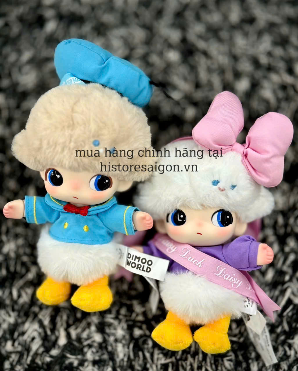 1354 - Dimoo Donal Duck - Dimoo Bông Donal Duck's Singing - POPMART Dimoo World x Disney Series-Vinyl Plush Keychain Blindbox - Code 01302810652 [HÀNG CHÍNH HÃNG]