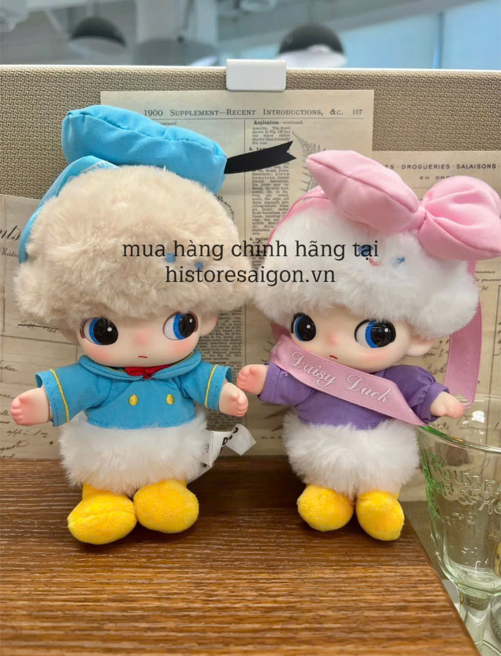 1354 - Dimoo Donal Duck - Dimoo Bông Donal Duck's Singing - POPMART Dimoo World x Disney Series-Vinyl Plush Keychain Blindbox - Code 01302810652 [HÀNG CHÍNH HÃNG]