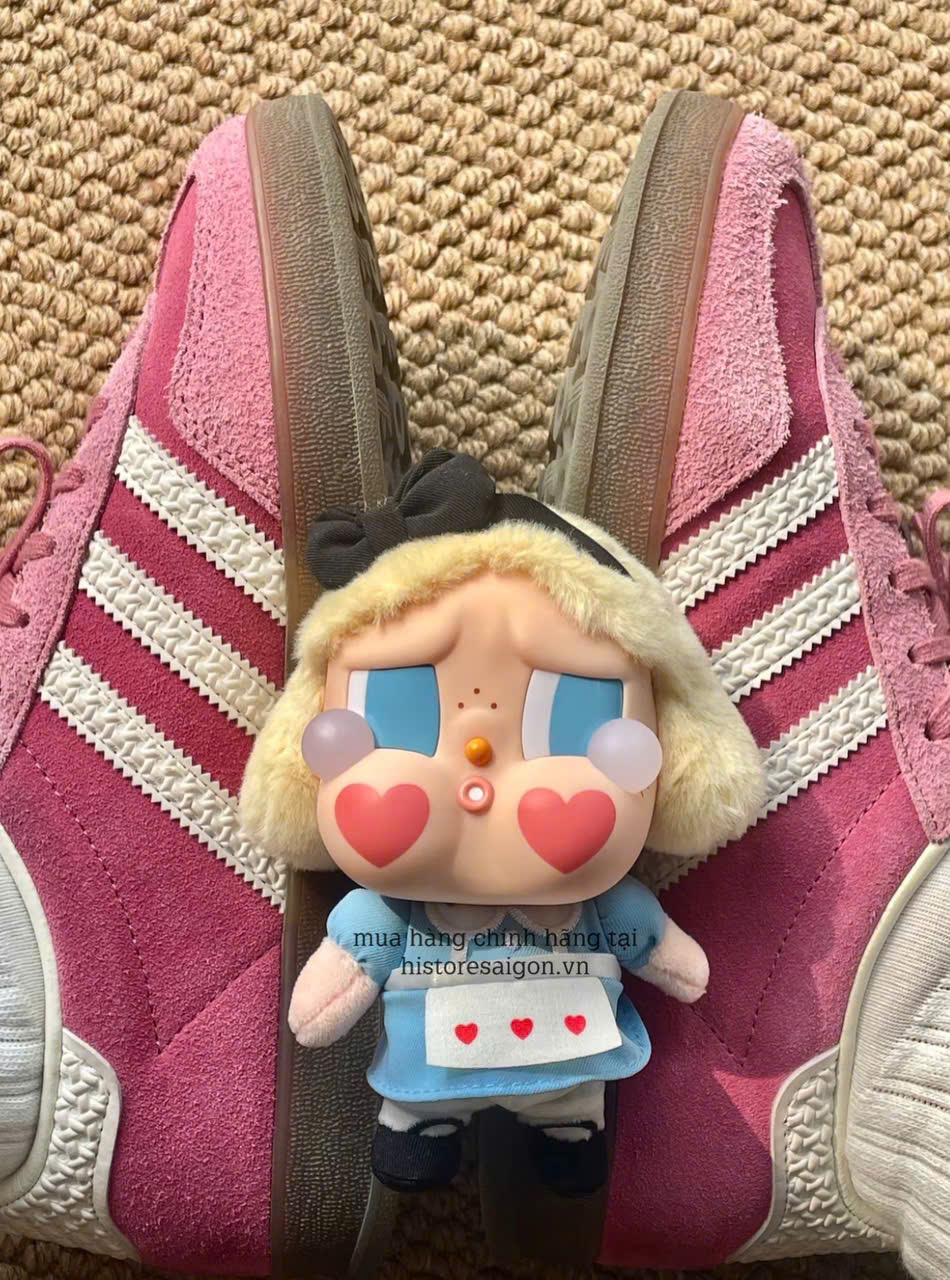 1372 - Crybaby Crying Again Alice She's Alice - Mô Hình Gấu Bông Art Toy POP MART CRYBABY Crying Again Series-Vinyl Face Plush Code 12403190031 [HÀNG CHÍNH HÃNG]