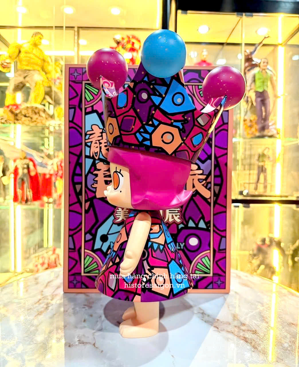 1426 - Molly Han Meilin 400 Mega Royal Molly 400% POPMART Han Meilin 400% 6941848261823 [CHÍNH HÃNG]