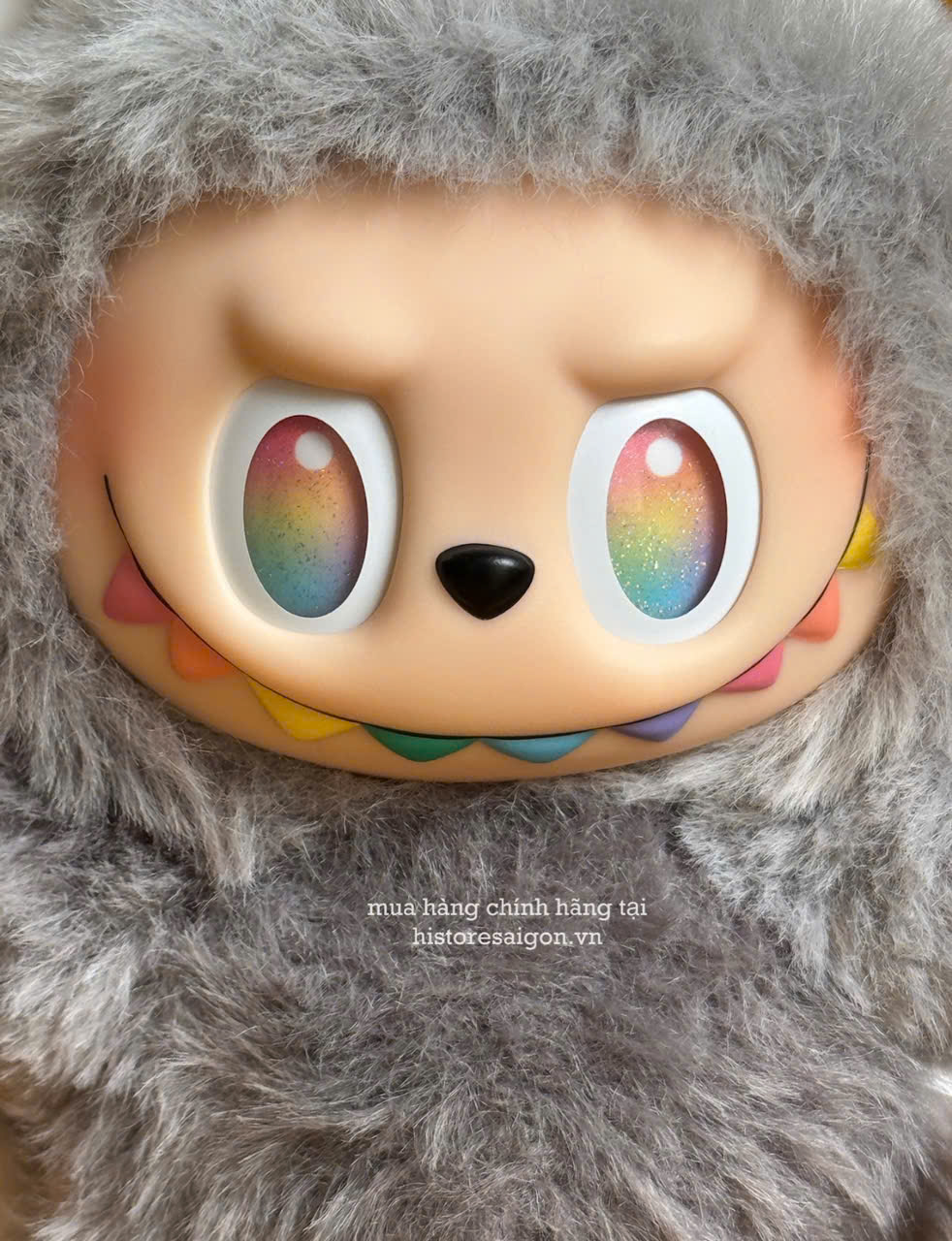1433 - Labubu Secret V3 - Labubu Màu Xám - POP MART The Monsters Big Into Energy Vinyl Face 01202810162 Gấu Bông Art Toy [HÀNG CHÍNH HÃNG]