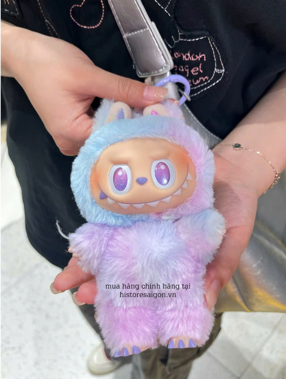 1430 - Labubu V3 LUCK - Labubu Màu Tím - POP MART The Monsters Big Into Energy Vinyl Face 01202810162 Gấu Bông Art Toy [HÀNG CHÍNH HÃNG]