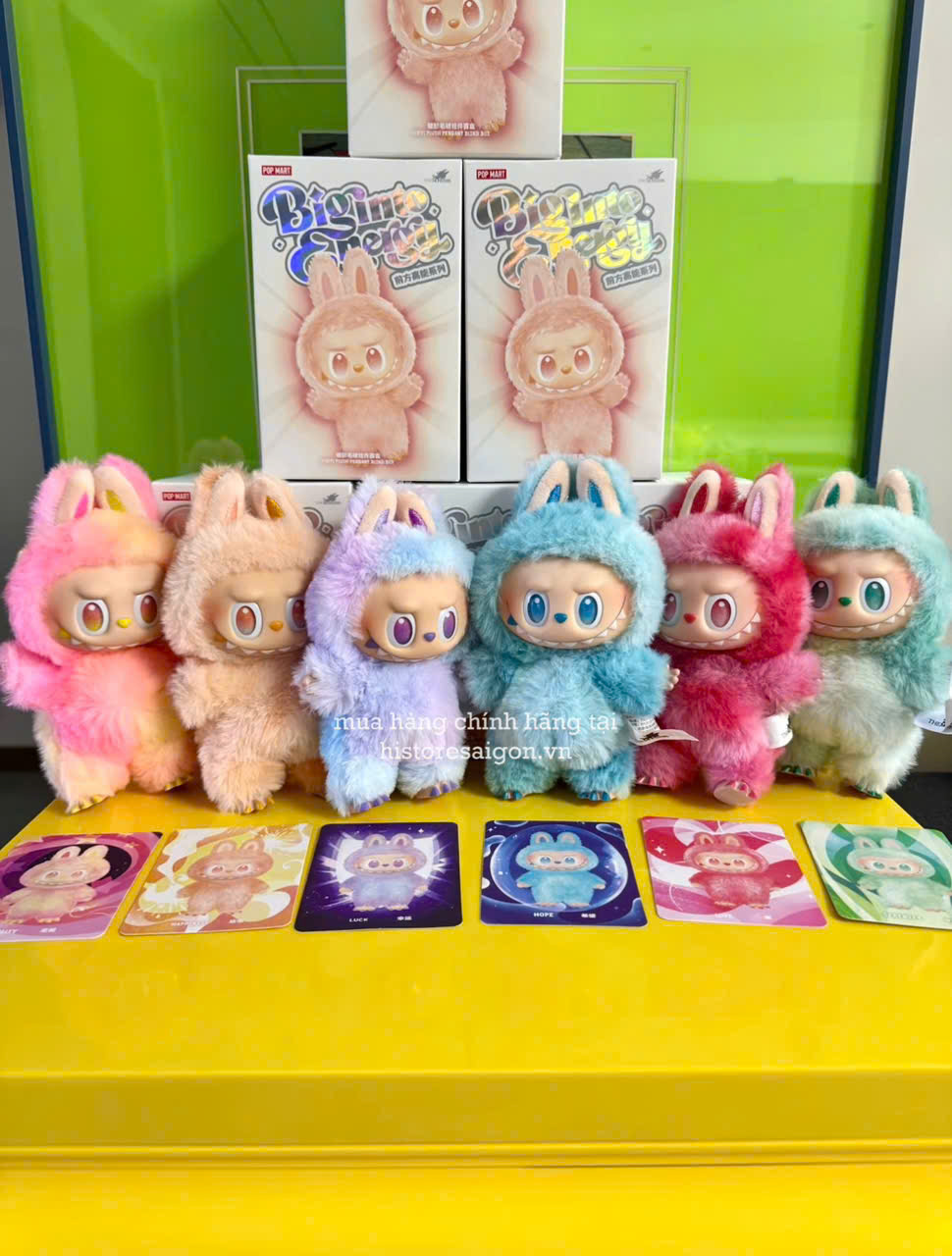 1396 - Labubu V3 Big Into Energy - Labubu V3 Gấu Bông Art Toy - Set 6 Hộp POP MART The Monsters Vinyl Face BlindBox [HÀNG CHÍNH HÃNG]