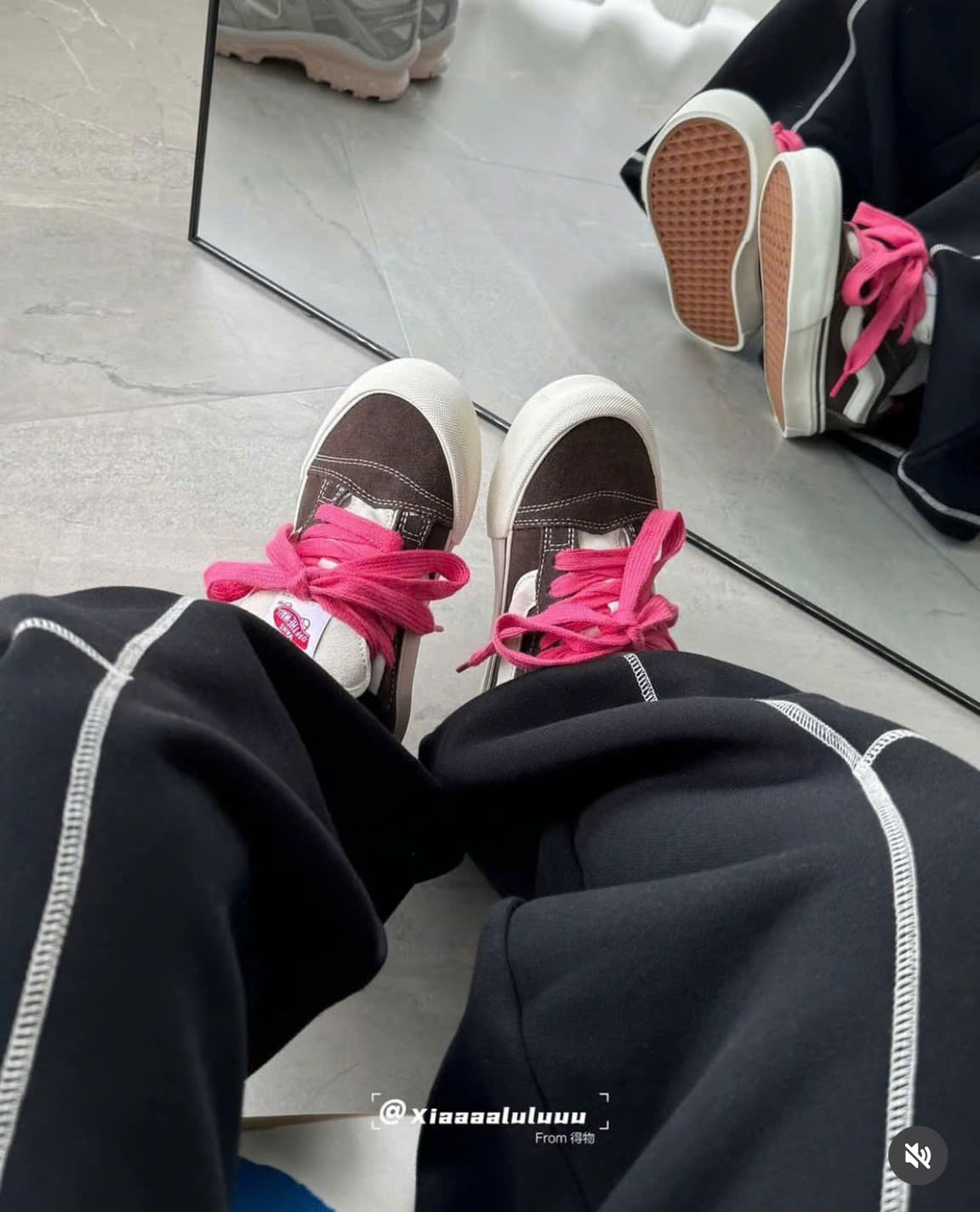1486 -  Giày Vans Knu Brown Pink VN0009QCBF21 Nâu Dây Hồng [HÀNG CHÍNH HÃNG]