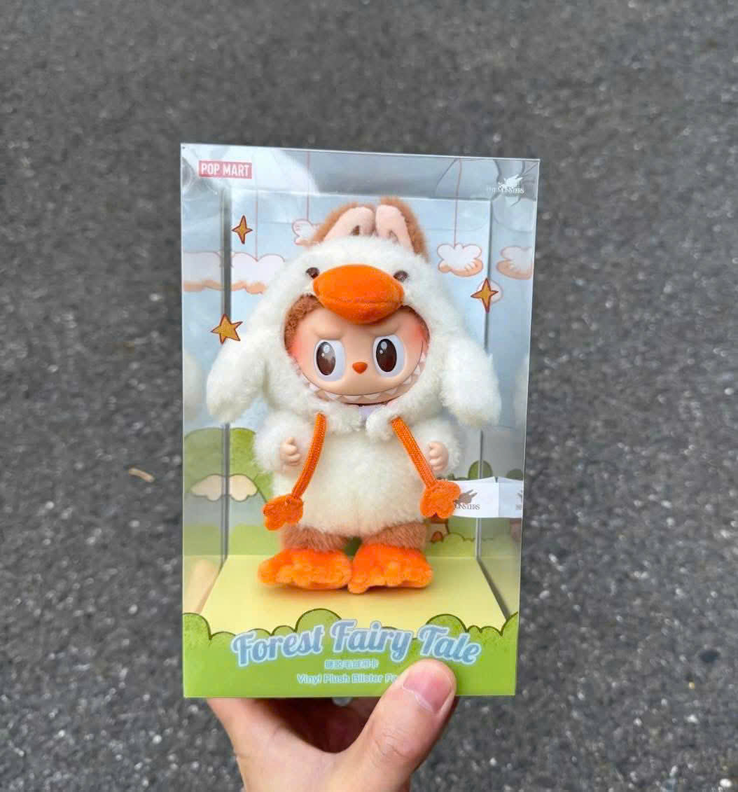 1497 - Labubu Forest Fairy Tale - Labubu Vịt - POPMART The Monster Forest Fairy Tae Series Viny Plush [HÀNG CHÍNH HÃNG]