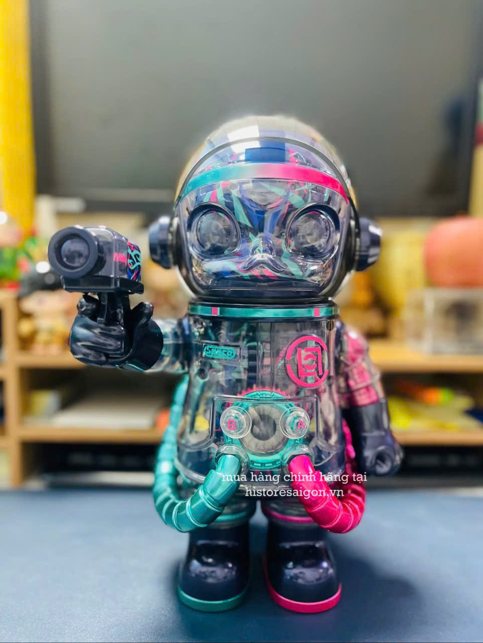 1498 - Molly Clot 400% - POPMART MEGA SPACE MOLLY 400% Clot Alienegra [CHÍNH HÃNG]