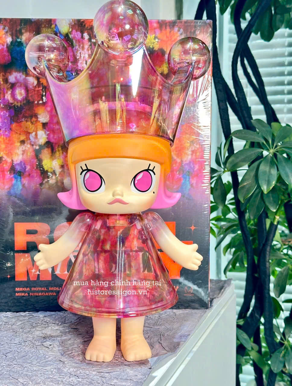 1507 - Molly Mika Ninagawa 400% - POPMART MEGA ROYAL MOLLY 400% Mika Ninagawa [CHÍNH HÃNG]