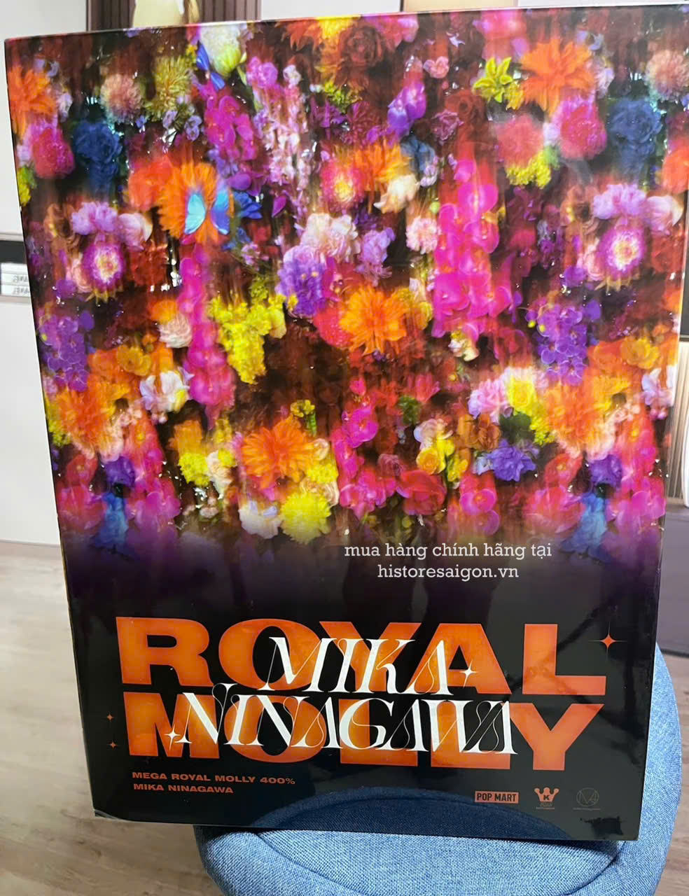 1507 - Molly Mika Ninagawa 400% - POPMART MEGA ROYAL MOLLY 400% Mika Ninagawa [CHÍNH HÃNG]