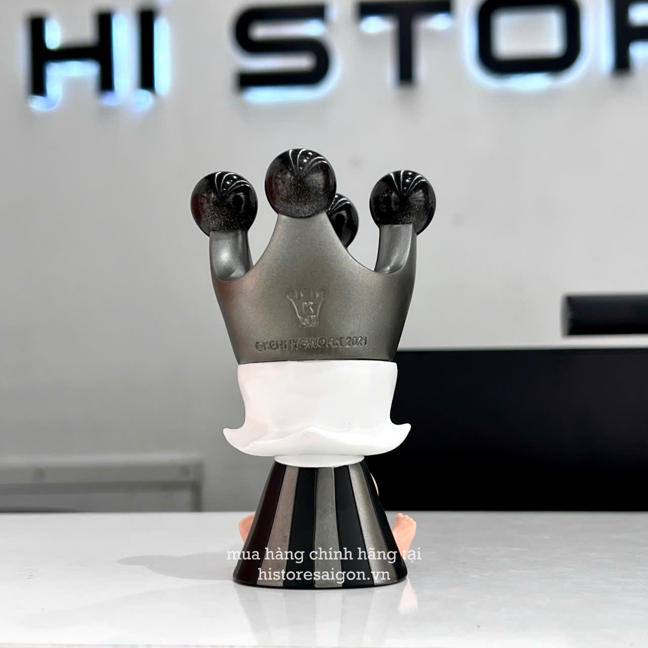 1508 - Baby Molly Dark Grey - POPMART ROYAL MOLLY BABY DARK GREY Limited Edition 6941848232175 [CHÍNH HÃNG]
