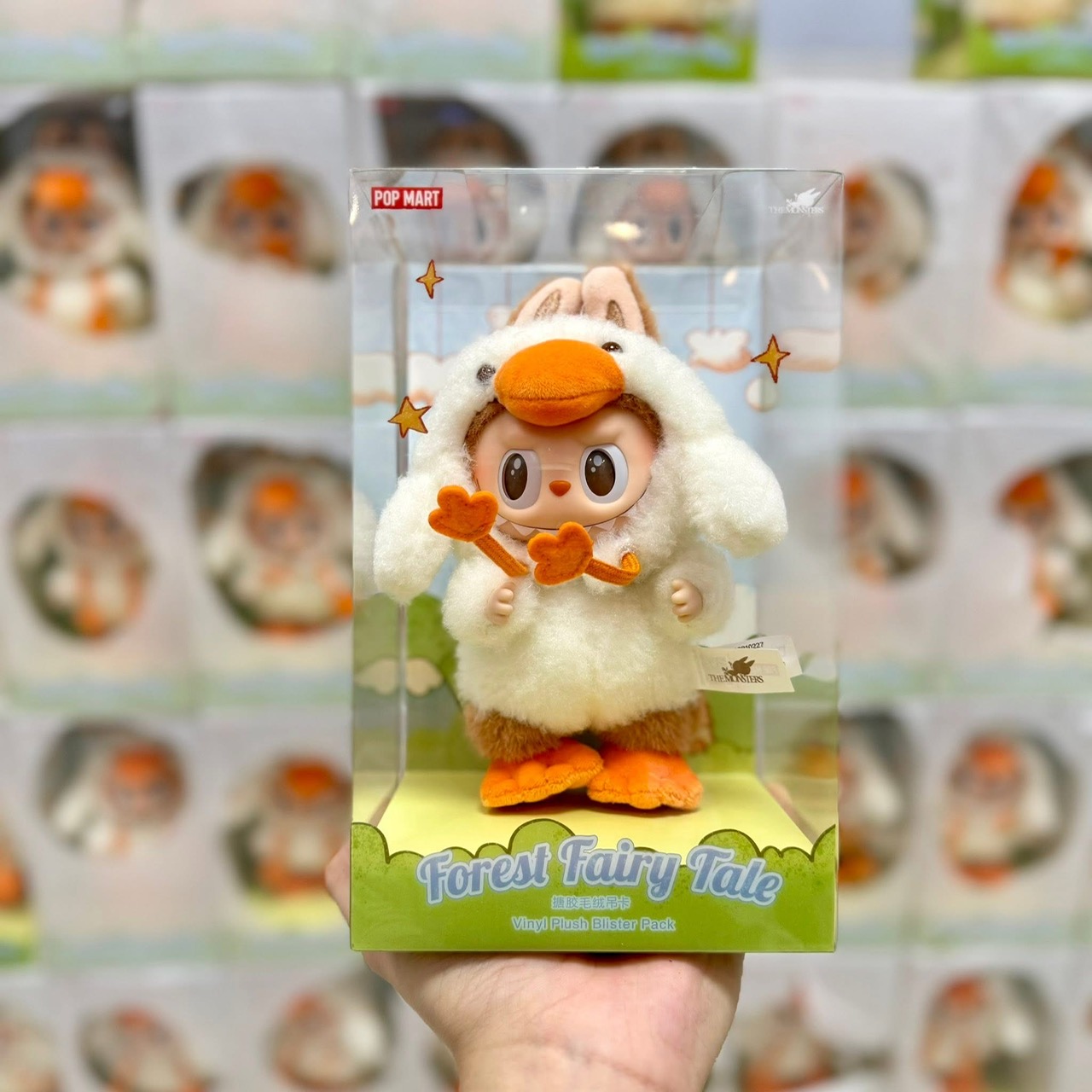 1497 - Labubu Forest Fairy Tale - Labubu Vịt - POPMART The Monster Forest Fairy Tae Series Viny Plush [HÀNG CHÍNH HÃNG]