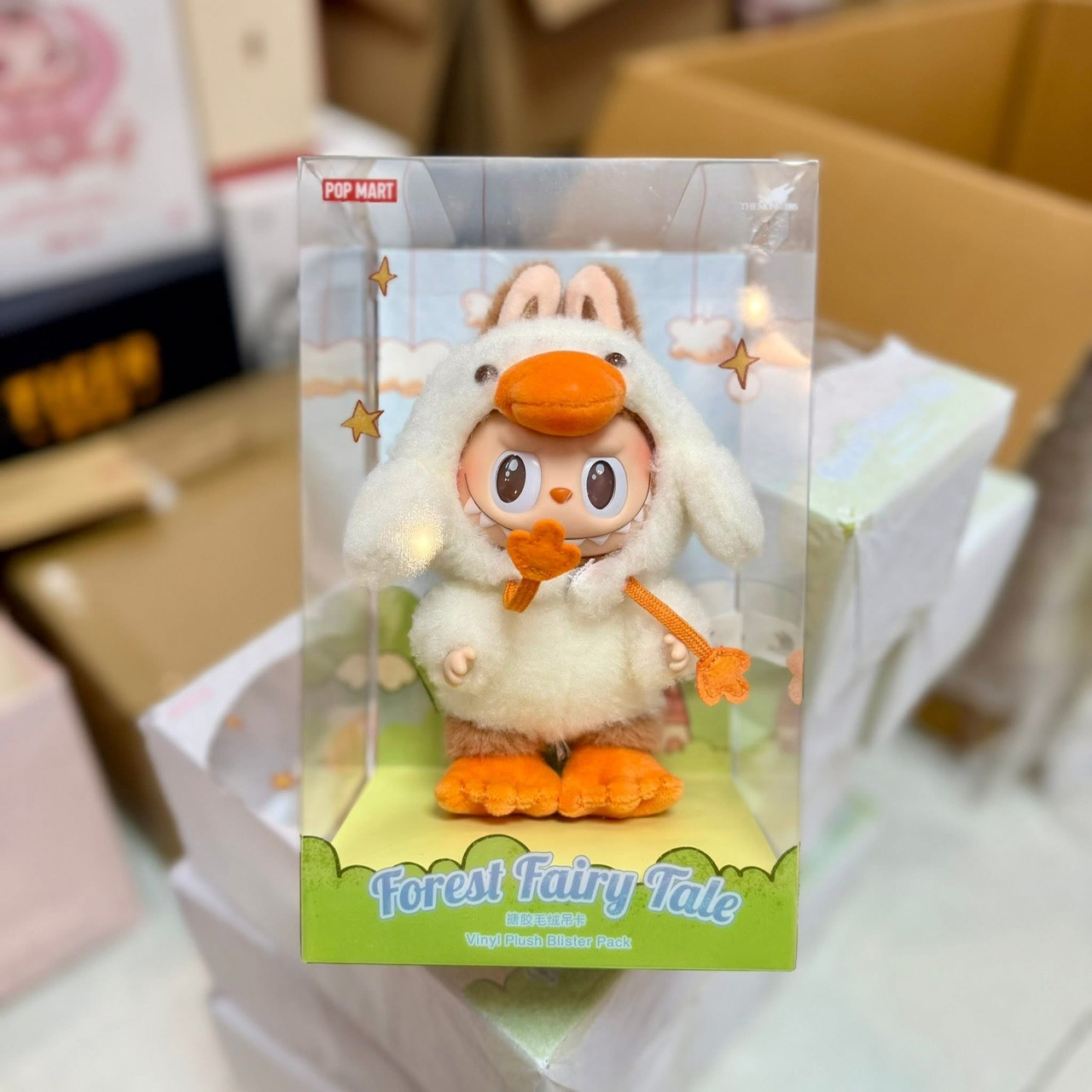 1497 - Labubu Forest Fairy Tale - Labubu Vịt - POPMART The Monster Forest Fairy Tae Series Viny Plush [HÀNG CHÍNH HÃNG]