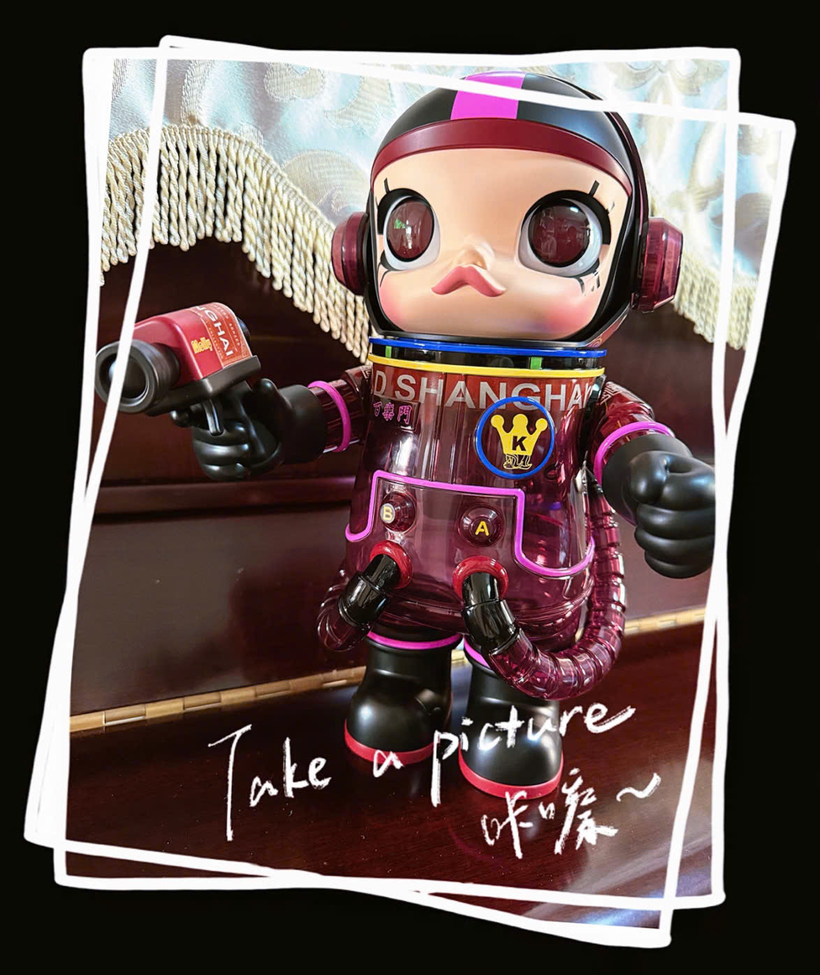 1515 - Molly Shanghai 400% - POPMART MEGA SPACE MOLLY 400% Old Shanghai Palmer House 27610577144 [CHÍNH HÃNG]