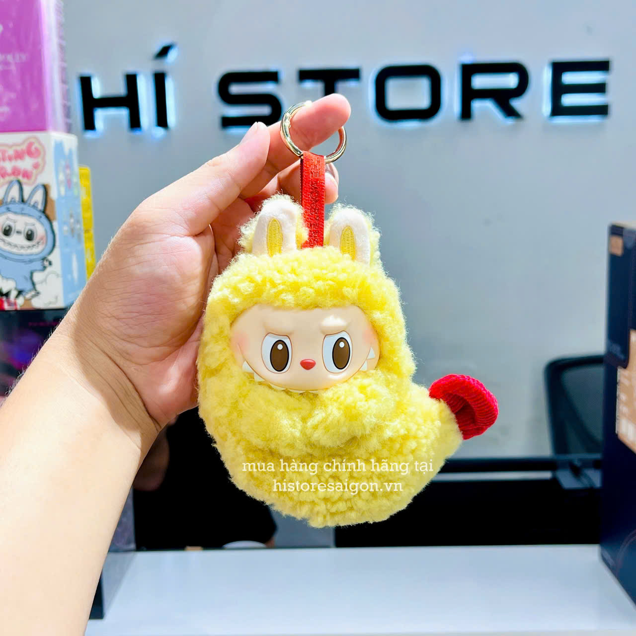 1517 - Labubu Tôm Tempura - Tôm Chiên - POPMART The Monster Wacky Mart Series Earphone Case 01202810185 [HÀNG CHÍNH HÃNG]