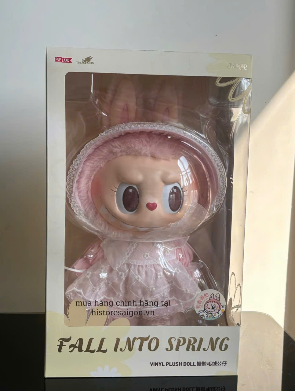 1519 - Labubu Mokoko V2 Lớn Fall Into Spring POPMART - Size 40cm - Limited Edition [HÀNG CHÍNH HÃNG]