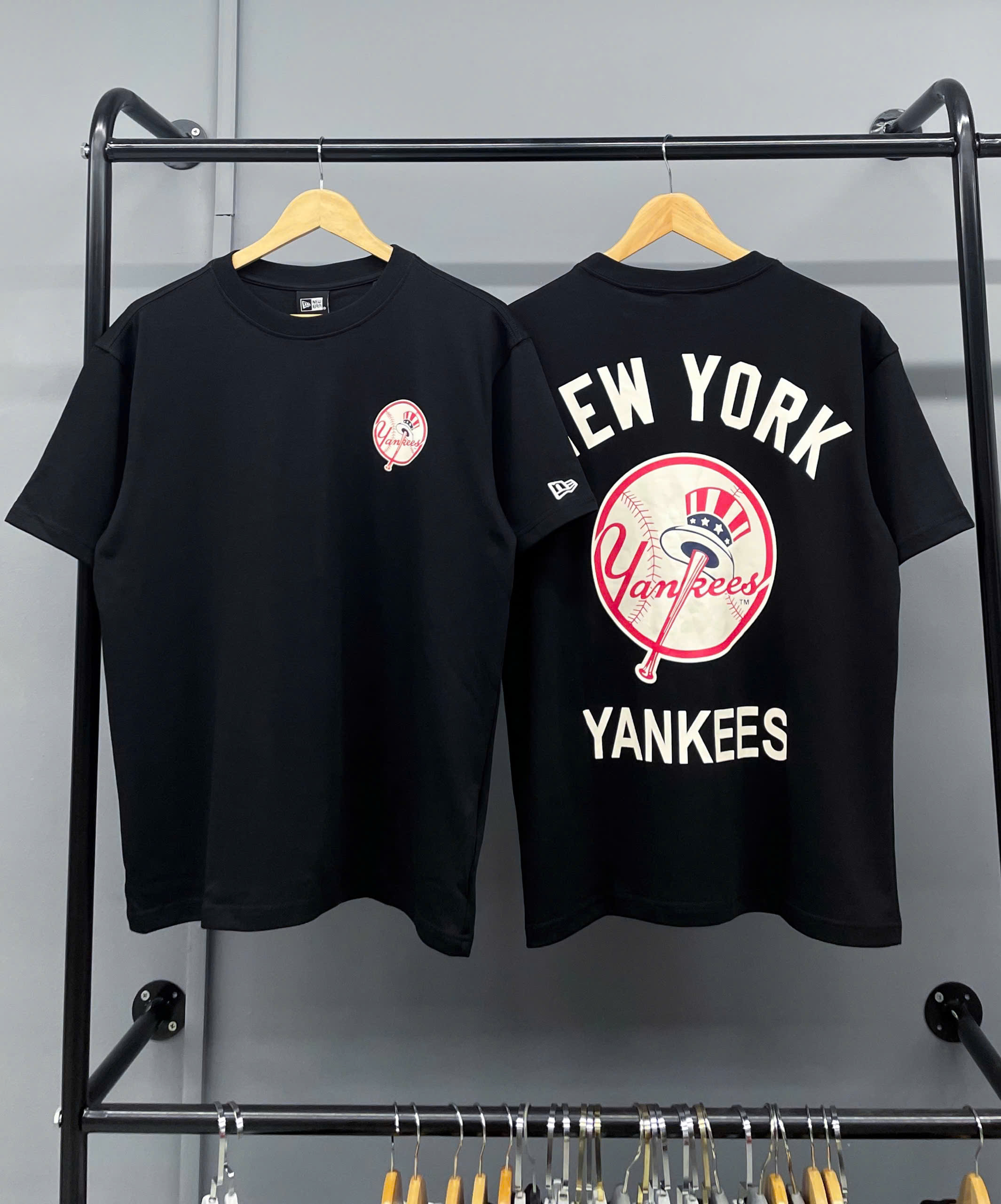 1539 - Áo New Era NY Rạp Xiếc Yankees - Đen [HÀNG CHÍNH HÃNG]
