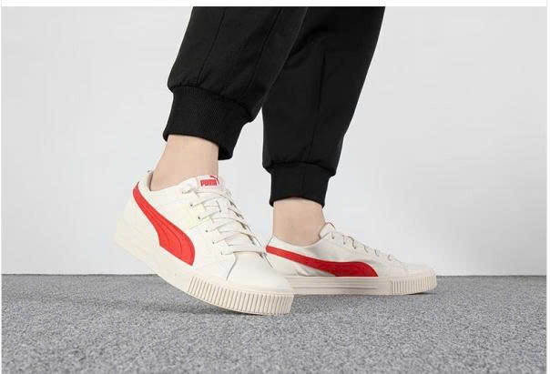 1546 - Giày Puma Evert Fs Casual - Trắng Đỏ 384824 - 05 [CHÍNH HÃNG]