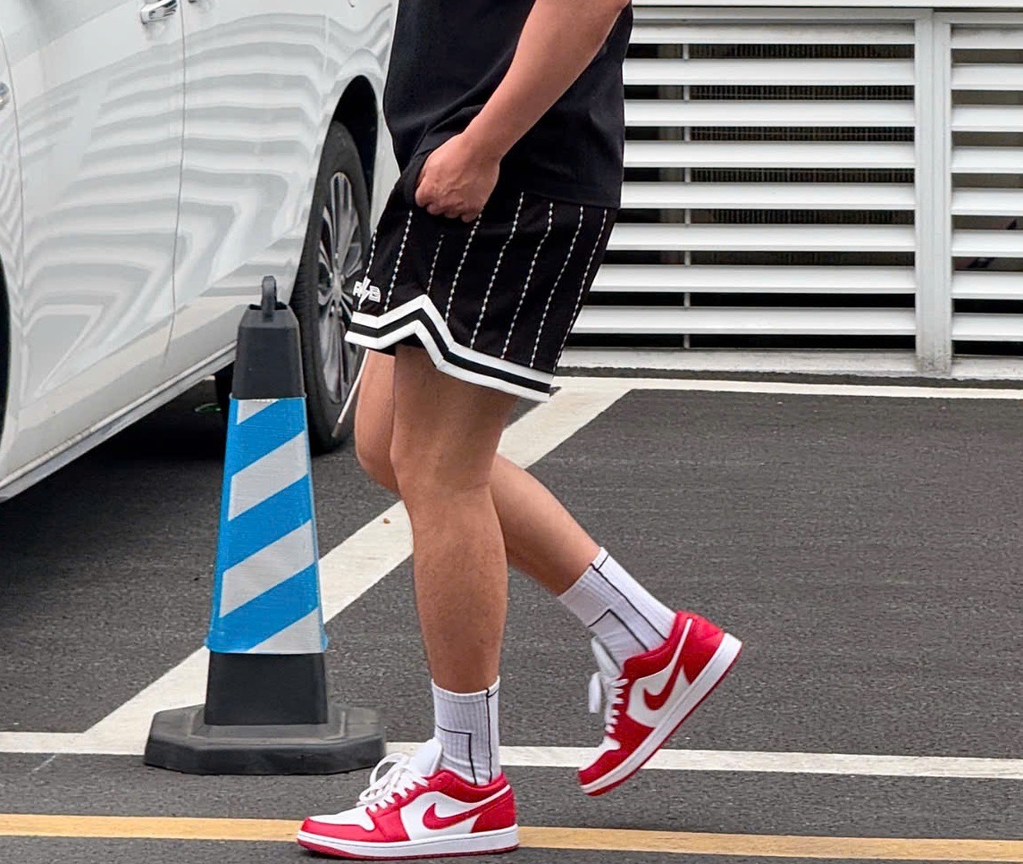 2607 - Giày Nike Air Jordan 1 Low 'Red White' 553558-166 [HÀNG CHÍNH HÃNG]