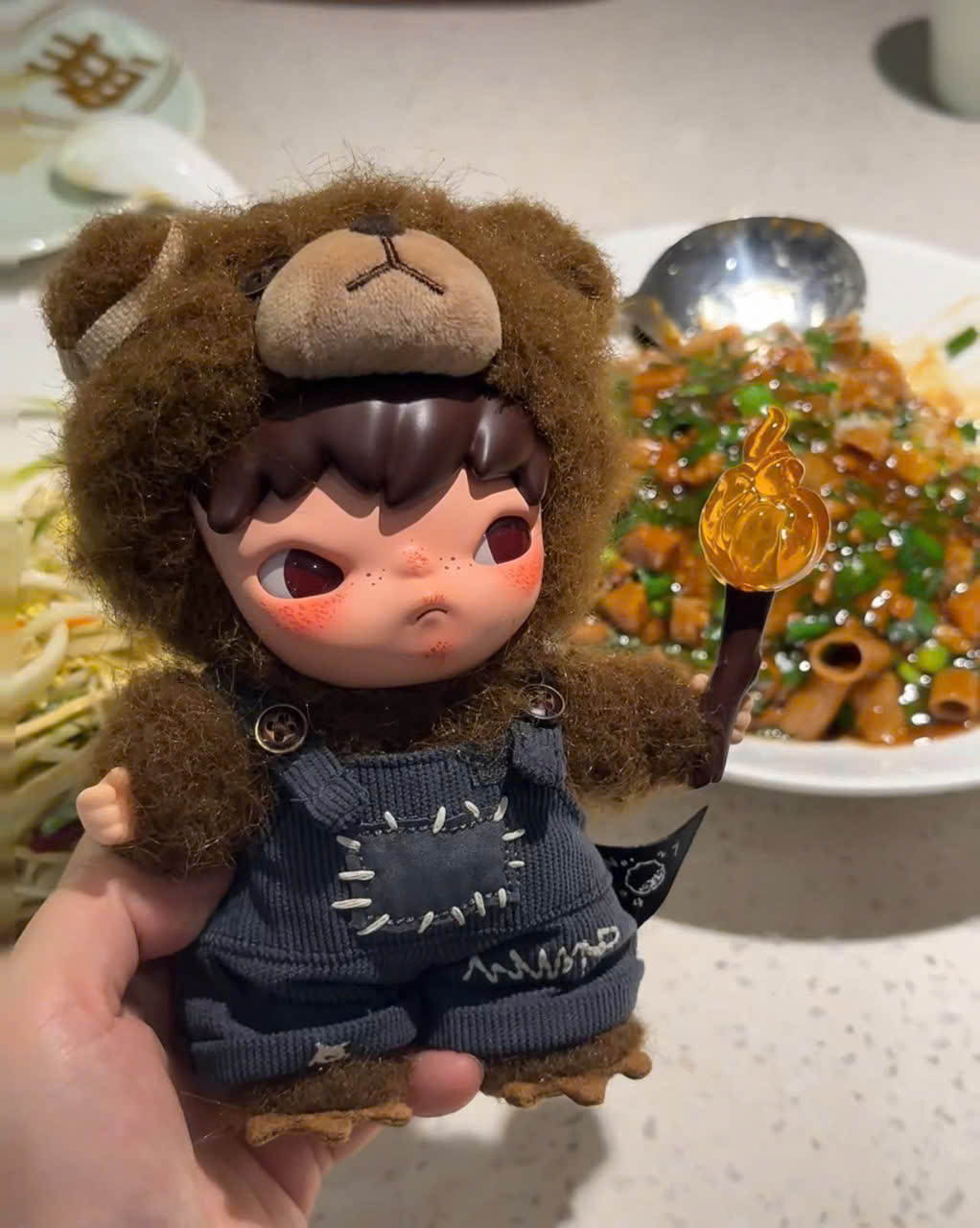1552 - Hironio Gấu (Hi Gấu) - POPMART Hirono Living Wild Fight For Joy 6941313006058 [HÀNG CHÍNH HÃNG]