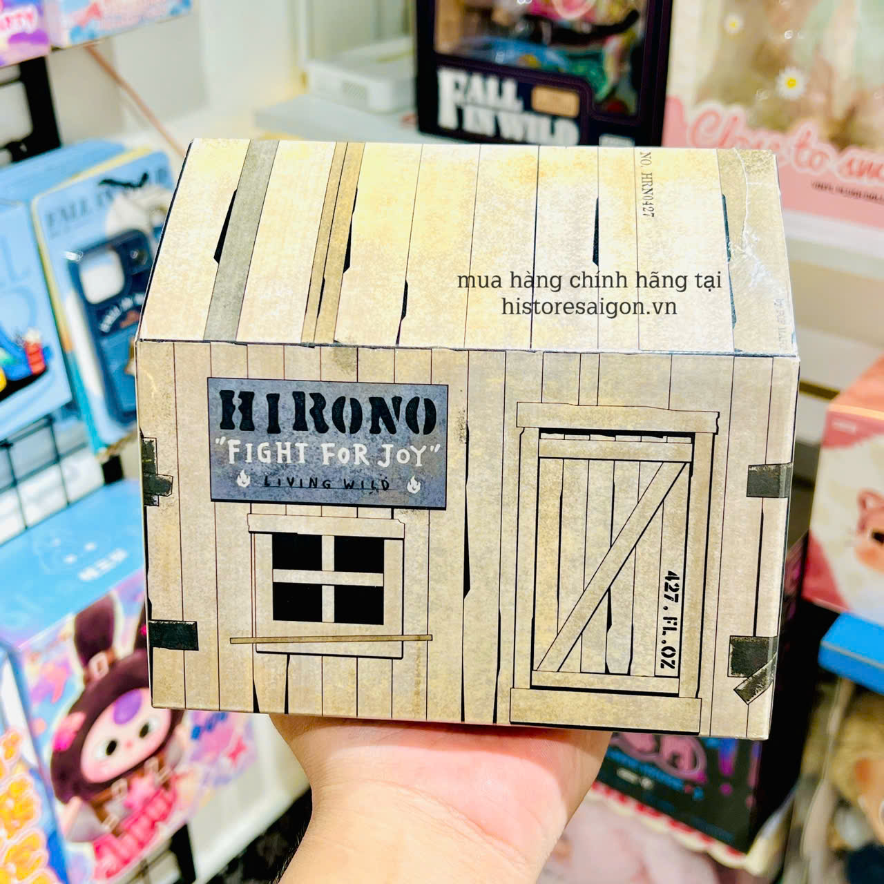 1552 - Hironio Gấu (Hi Gấu) - POPMART Hirono Living Wild Fight For Joy 6941313006058 [HÀNG CHÍNH HÃNG]