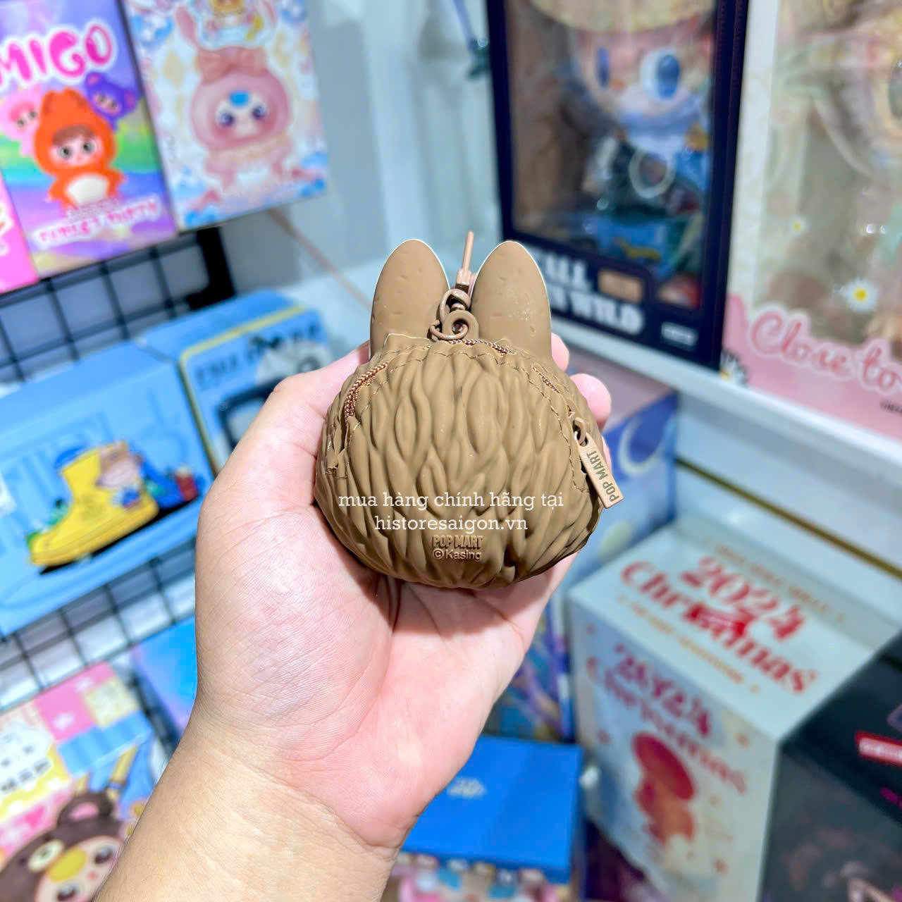 1575 - Case Labubu - Ốp Tai Nghe Labubu POPMART Earphone Bag 6941848248978 [HÀNG CHÍNH HÃNG]