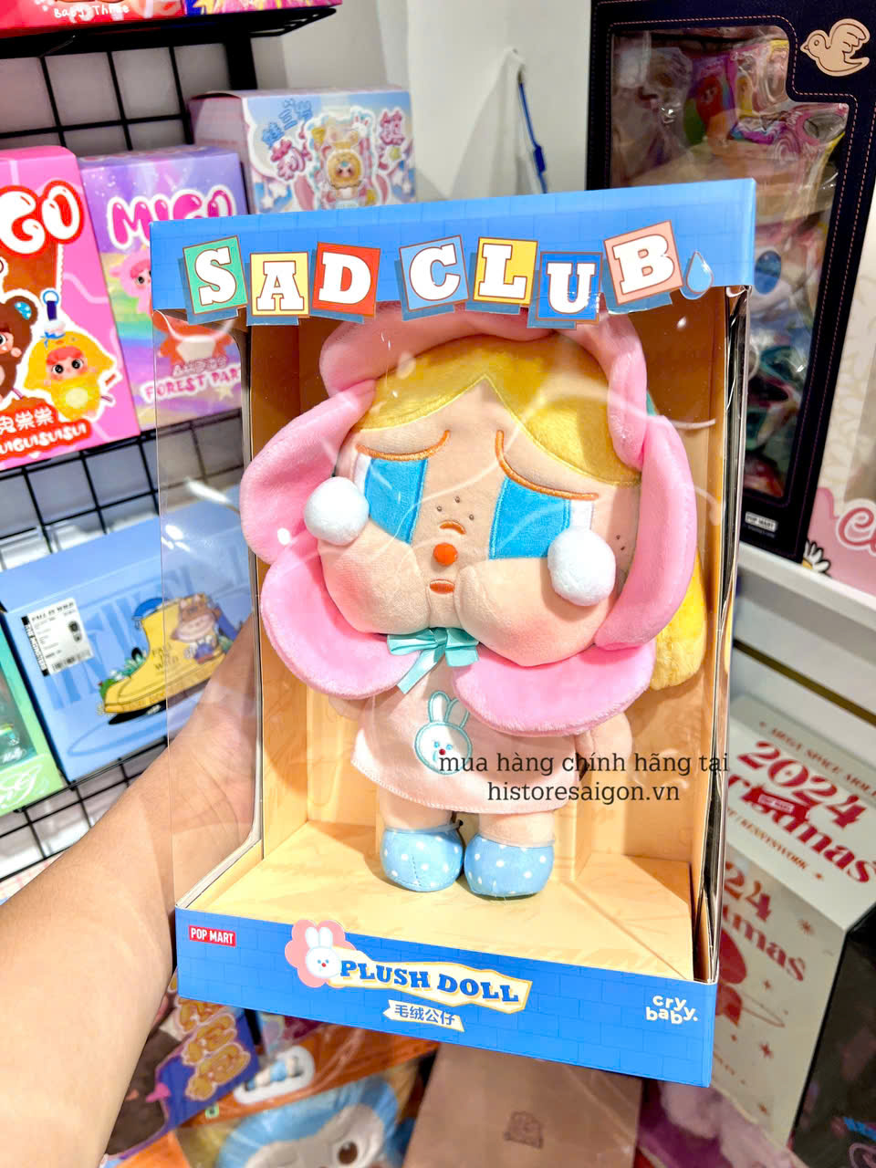 1579 - Crybaby Sad Club Plush Doll 30cm 6941848249074 [HÀNG CHÍNH HÃNG]