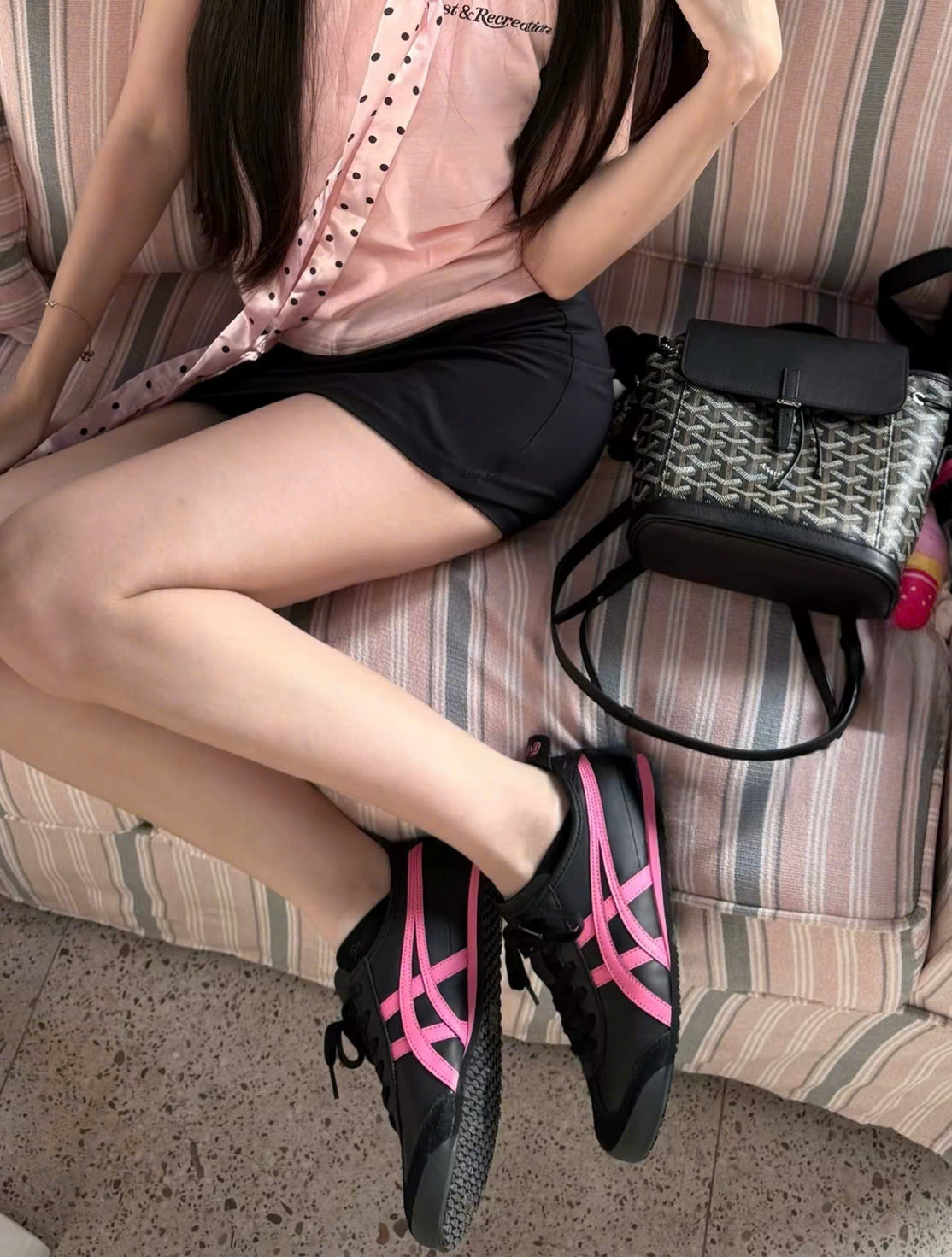 1602 - Giày Onitsuka Tiger Mexico 66 Black Dragon Fruit 1183C102-005 [HÀNG CHÍNH HÃNG]