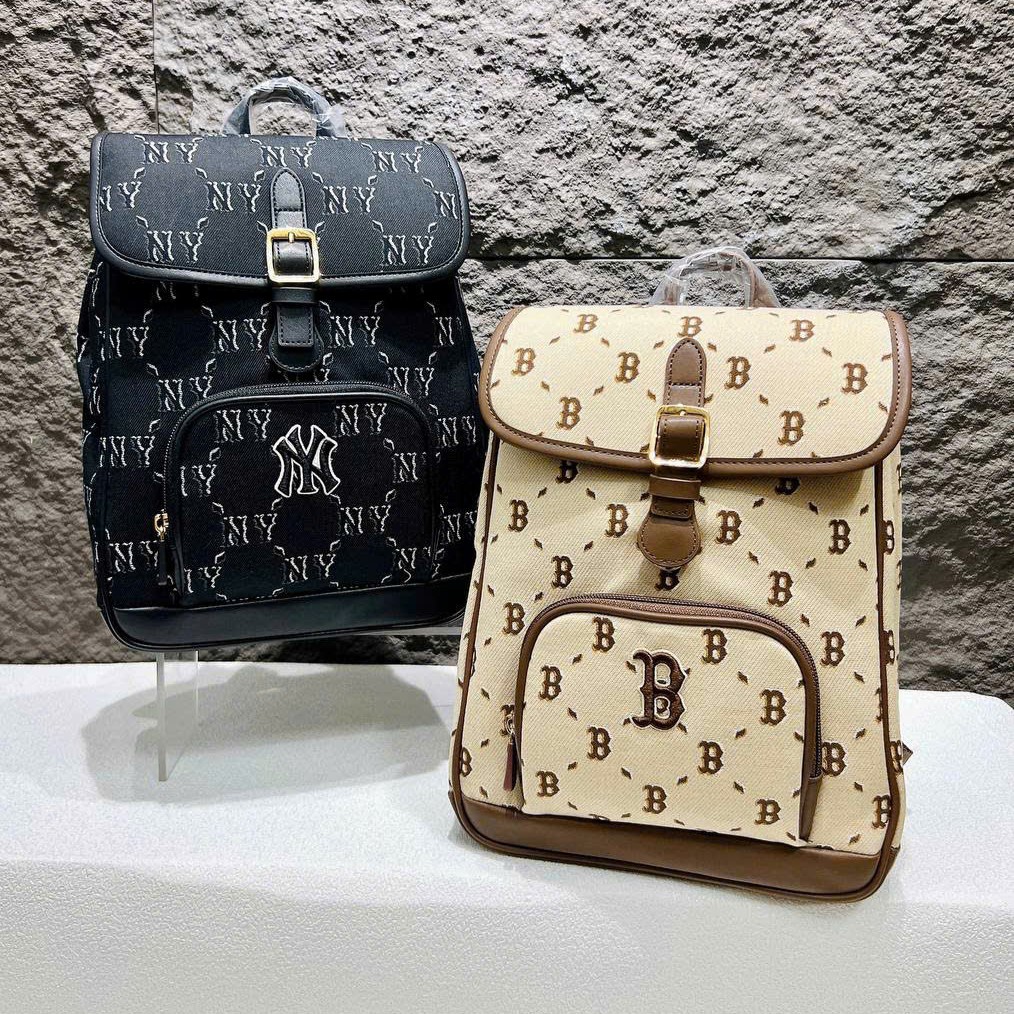 1701 - Balo MLB Diamond Monogram Jacquard New York Yankess 7ABKMD65N-50BKS [HÀNG CHÍNH HÃNG]
