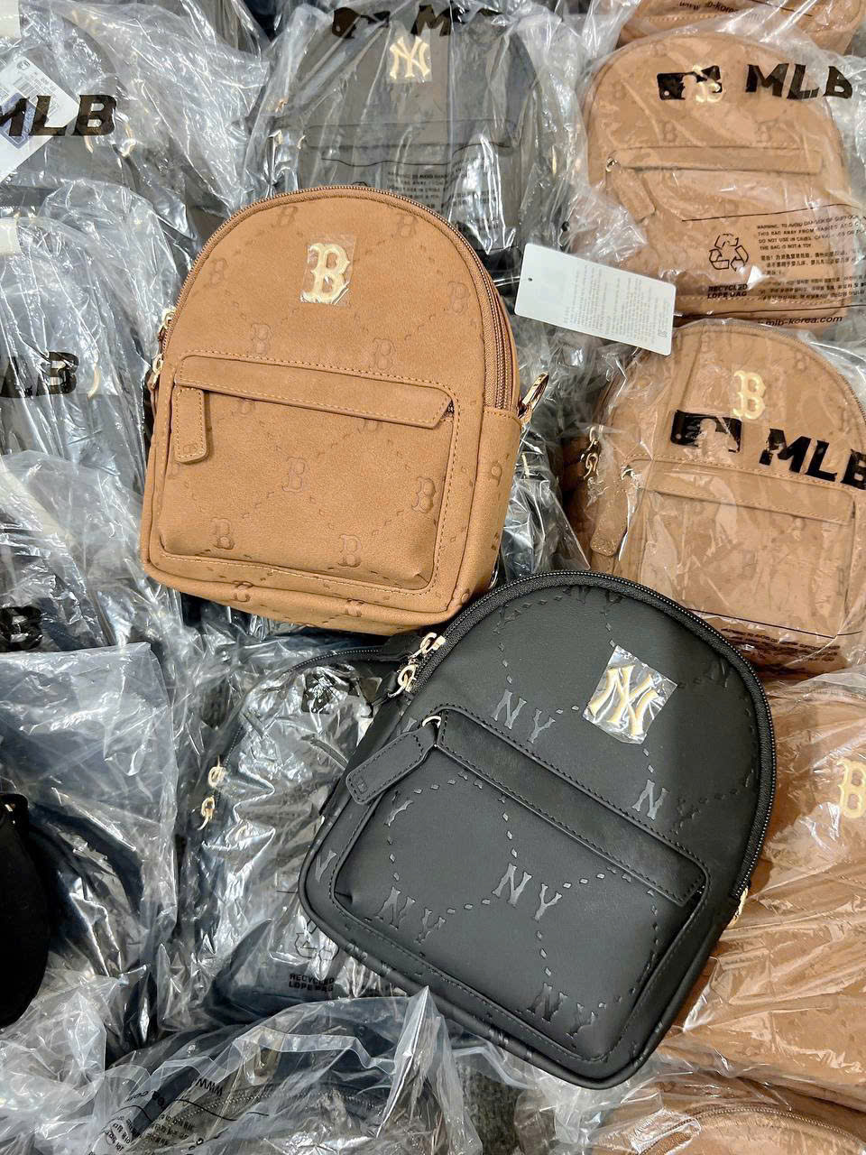 1703 - Balo MLB Diamond Monogram New York Yankess 7ABKM75N-50BKS [HÀNG CHÍNH HÃNG]