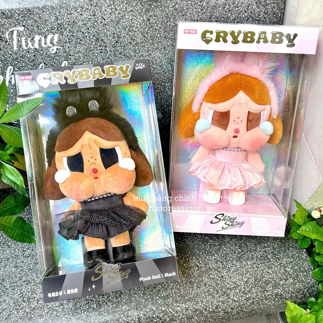 1720 - Crybaby Shiny Hồng POPMART Crybaby Shiny Shiny 6941313012752 Plush Doll [HÀNG CHÍNH HÃNG]
