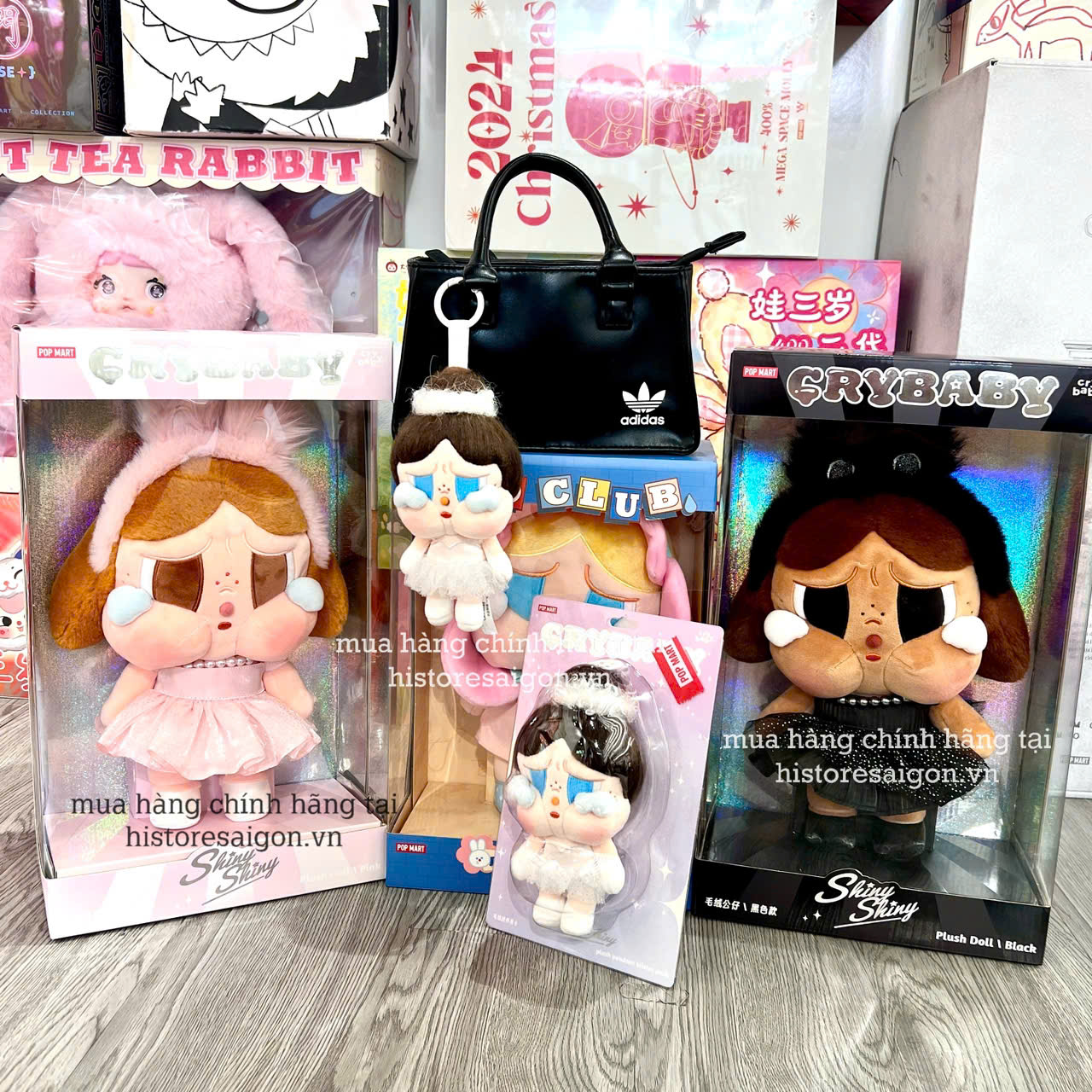 1720 - Crybaby Shiny Hồng POPMART Crybaby Shiny Shiny 6941313012752 Plush Doll [HÀNG CHÍNH HÃNG]
