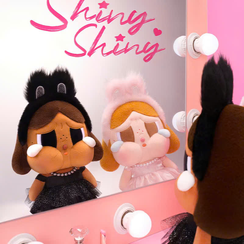 1719 - Crybaby Shiny Đen POPMART Crybaby Shiny Shiny 6941313012769 Plush Doll [HÀNG CHÍNH HÃNG]