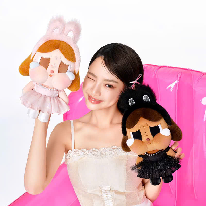1720 - Crybaby Shiny Hồng POPMART Crybaby Shiny Shiny 6941313012752 Plush Doll [HÀNG CHÍNH HÃNG]