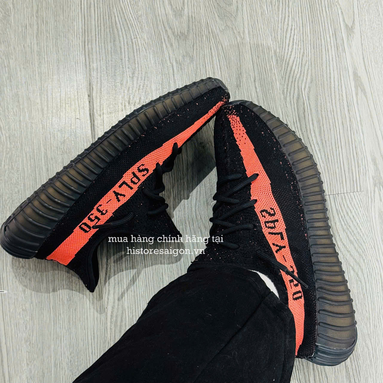 148 - Giày adidas Yeezy Boost 350 V2 ‘Core Black Red’ BY9612 [HÀNG CHÍNH HÃNG]