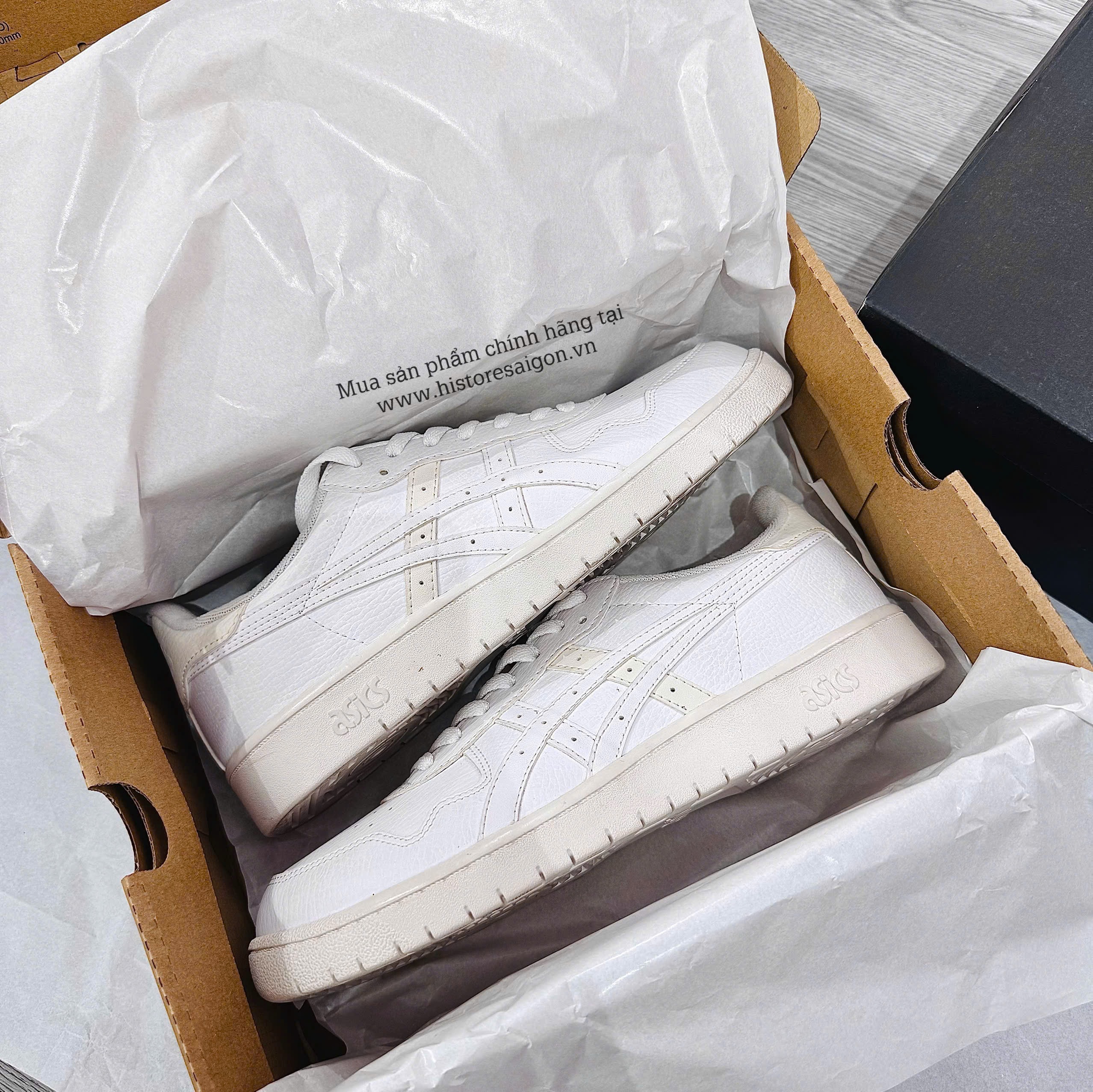 275 -  Giày Asics Unisex Japan S - Trắng Beige - Code 1201A173116 [HÀNG CHÍNH HÃNG]