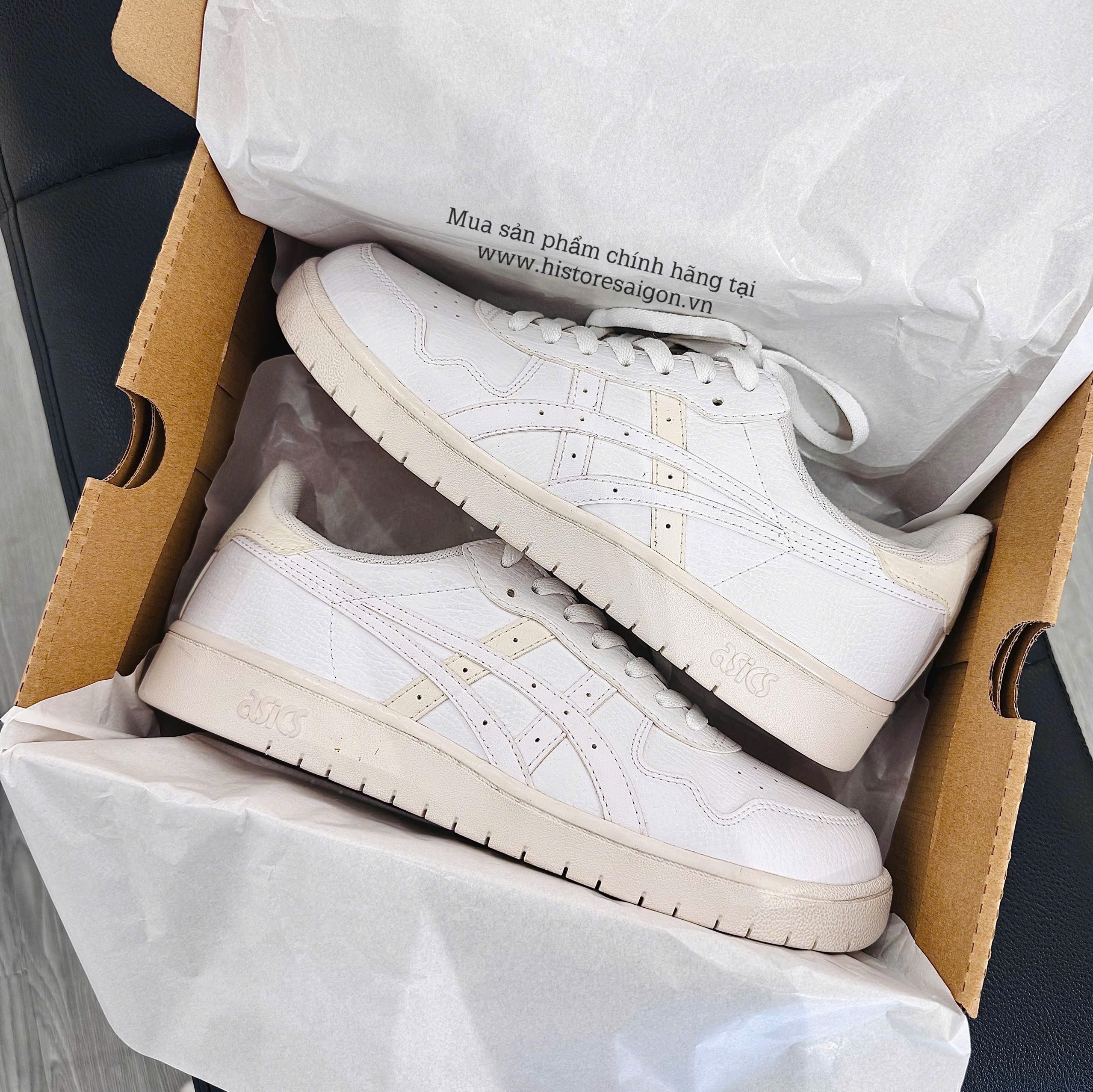 275 -  Giày Asics Unisex Japan S - Trắng Beige - Code 1201A173116 [HÀNG CHÍNH HÃNG]