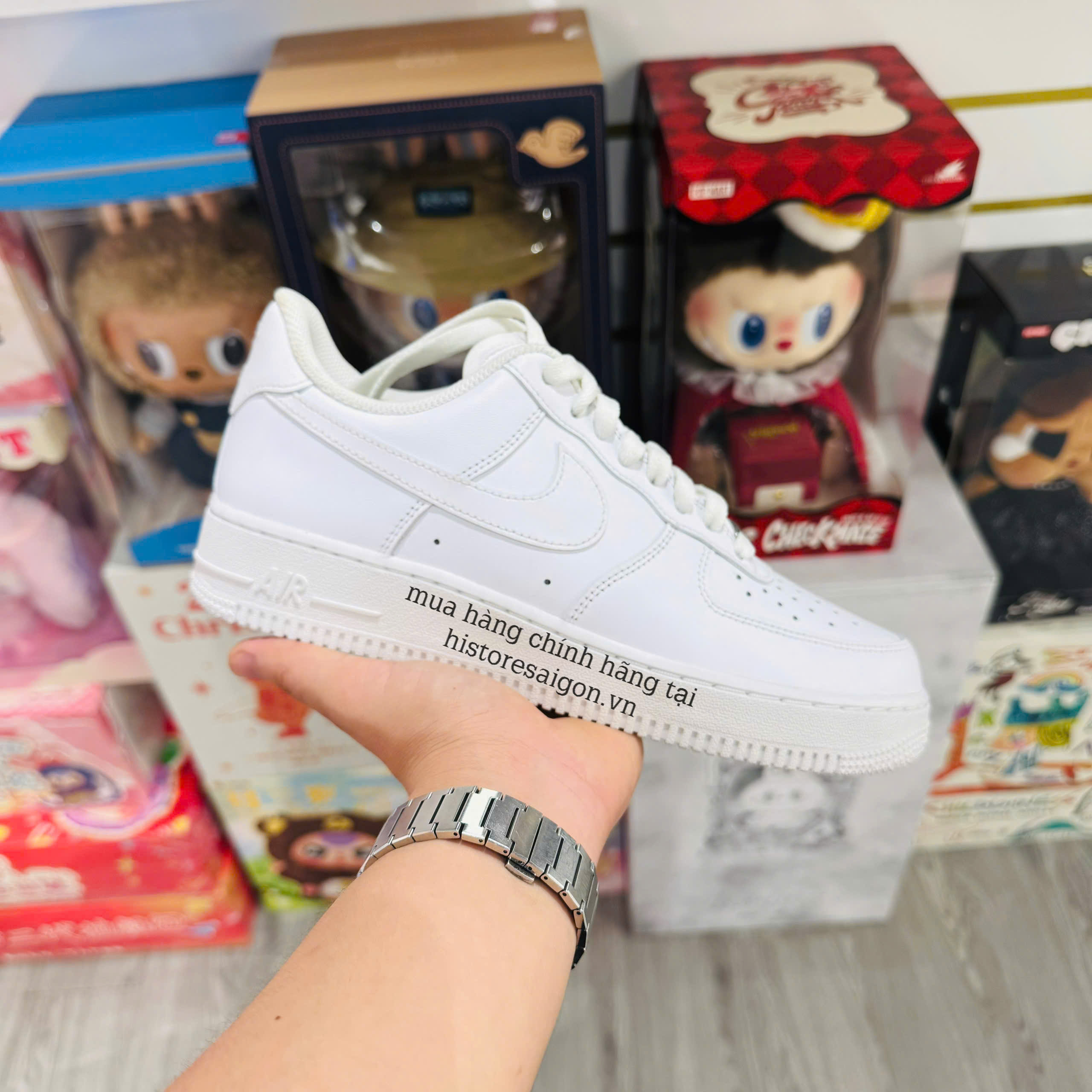 Giay Af1 Af1 Fake Vs Real 085 Giày Nike Air Force Low 07 Full