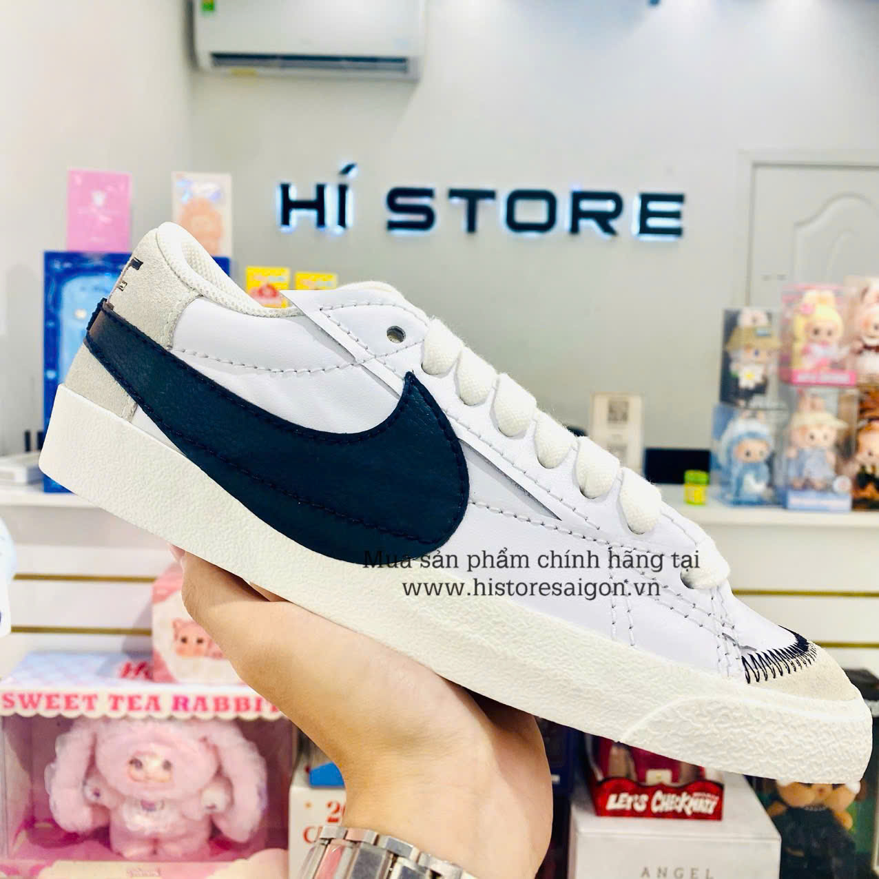 1709 - Giày Nike Blazer Low 77 Jumbo White Black DN2158-101 / DQ1470 101 [HÀNG CHÍNH HÃNG]